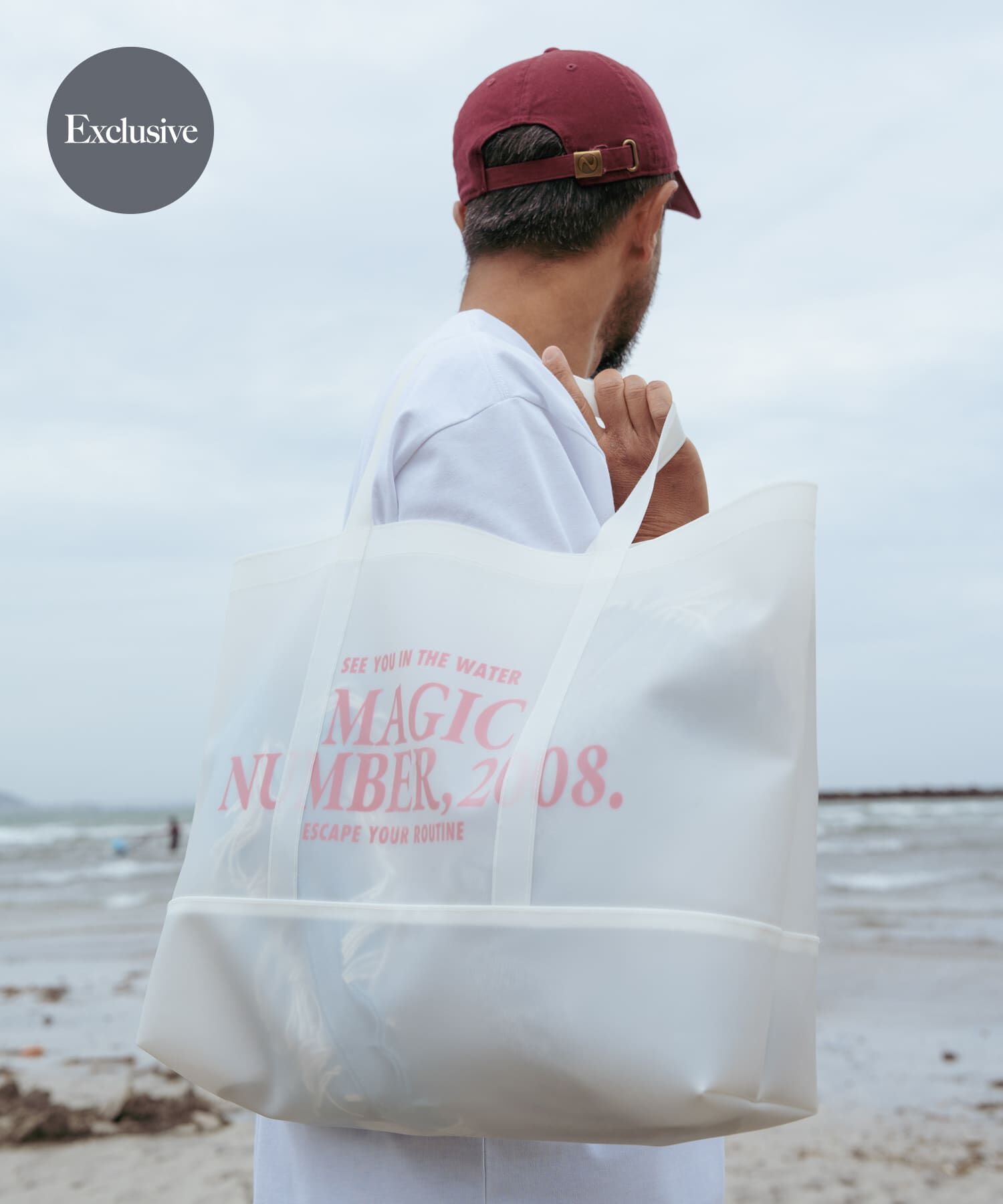 Sonny Label 「『別注』MAGICNUMBER&times;Sonny Labelコラボバッグ」|トートバッグ|レッド