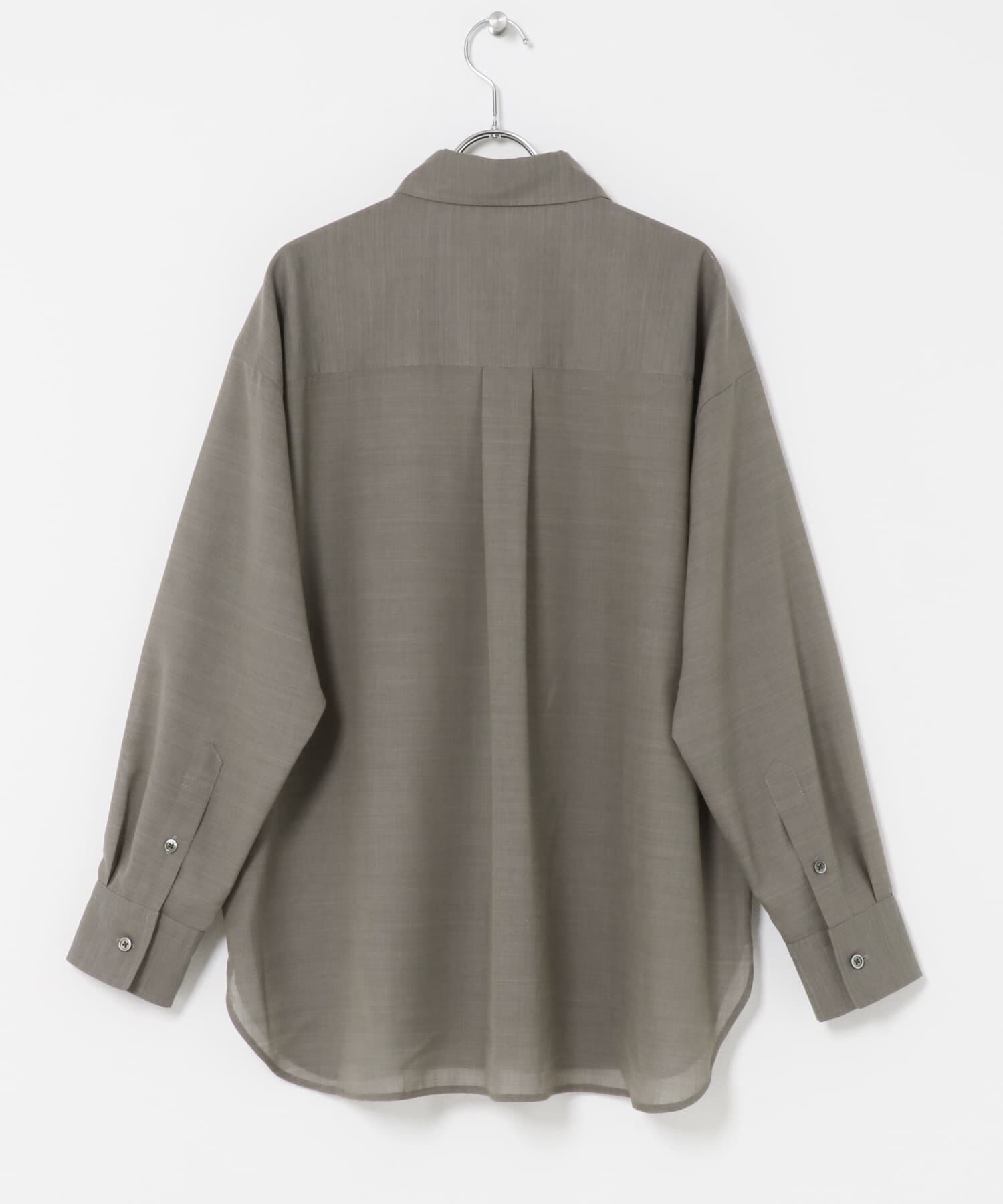 URBAN RESEARCH DOORS「Wool Blend Basic Shirts」|シャツ・ブラウス|