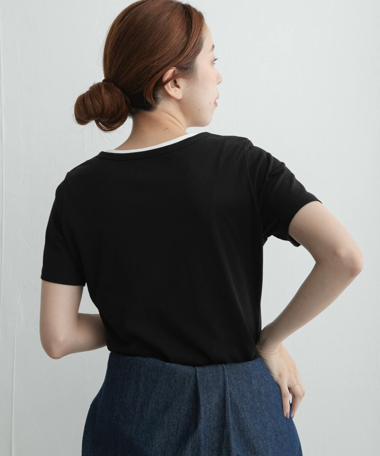 Sonny Label 「レイヤードライクヘンリーネックプルオーバー」|Tシャツ・カットソー|