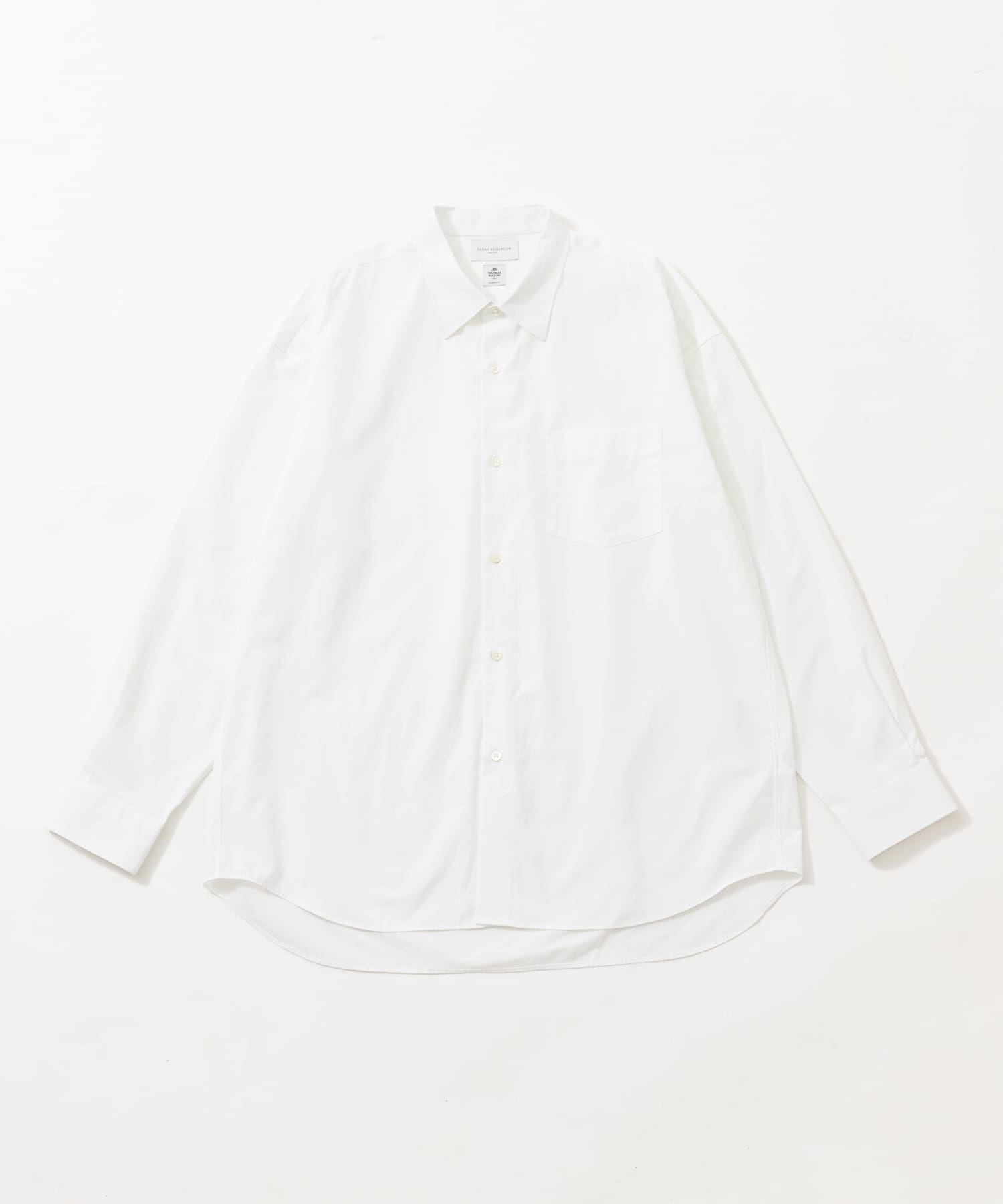 URBAN RESEARCH「new basic　THOMAS MASON LONG-SLEEVE OVER SHIRTS」|シャツ・ブラウス|ホワイト
