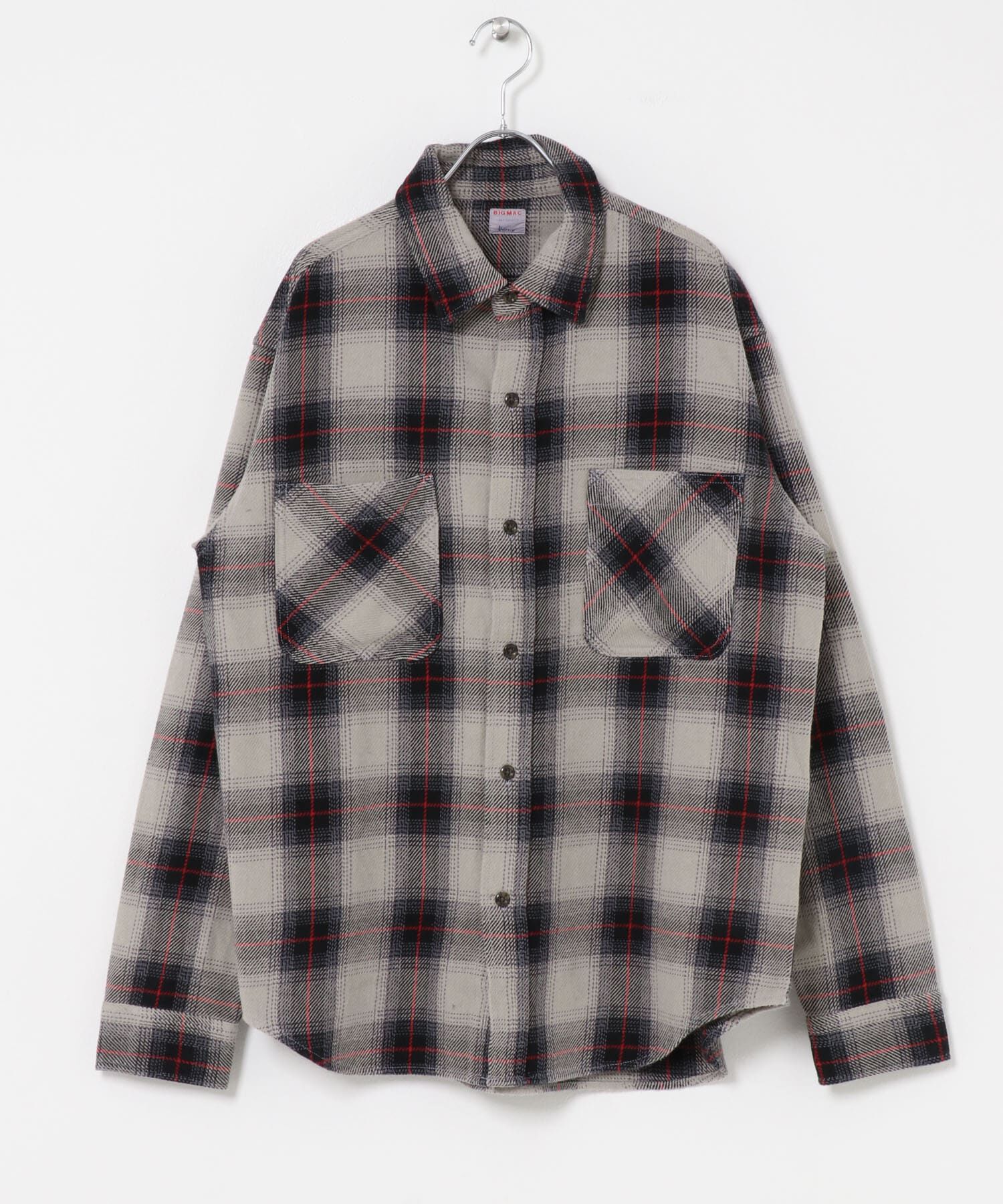 Sonny Label 「BIG MAC　CHECK DYE LONG-SLEEVE SHIRTS」|シャツ・ブラウス|