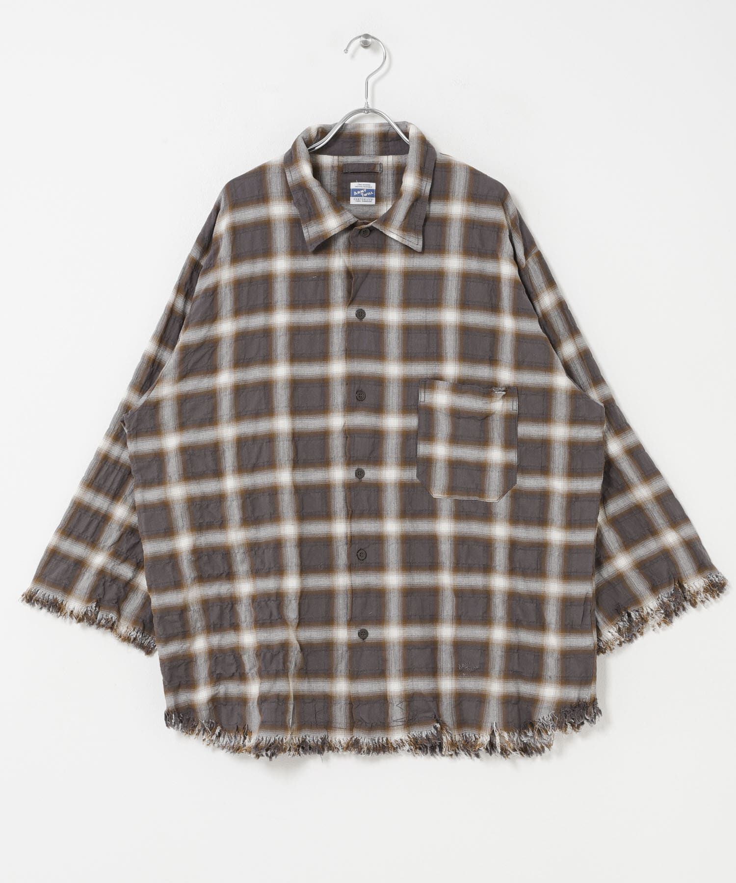 Sonny Label 「ARMY TWILL　Checked Utility Shirts」|シャツ・ブラウス|