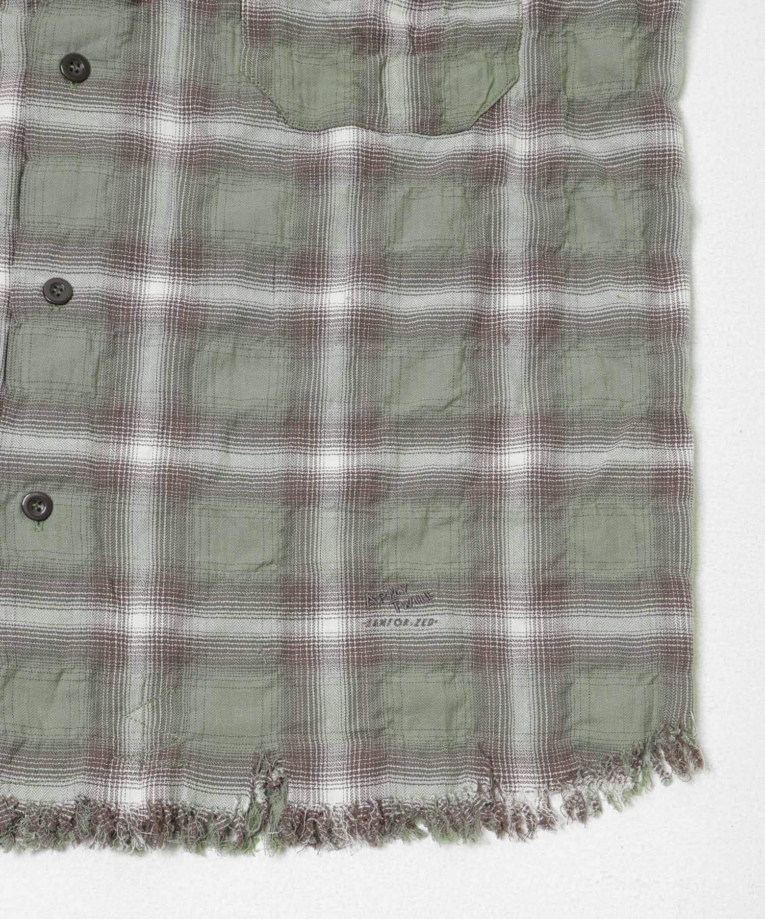 Sonny Label 「ARMY TWILL　Checked Utility Shirts」|シャツ・ブラウス|