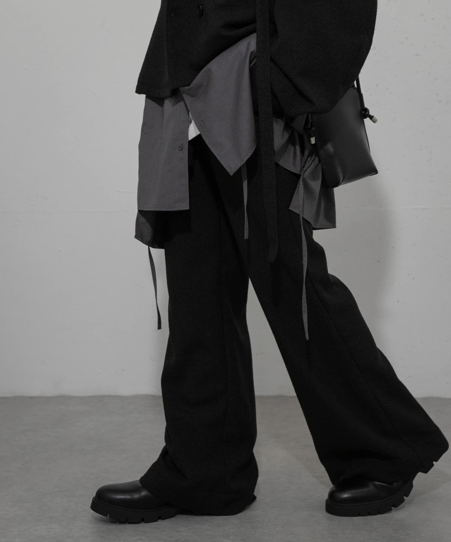 SENSE OF PLACE by URBAN RESEARCH「『わたべ&times;SOP』『セットアップ対応』ツイードワイドフレアパンツ」|その他|