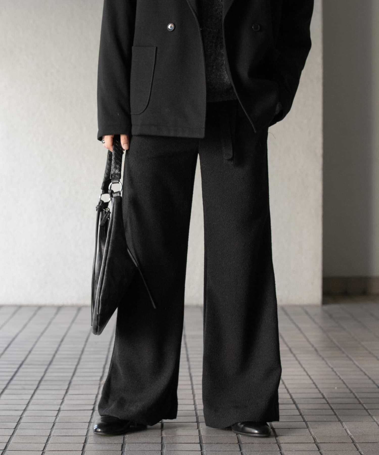SENSE OF PLACE by URBAN RESEARCH「『わたべ&times;SOP』『セットアップ対応』ツイードワイドフレアパンツ」|その他|