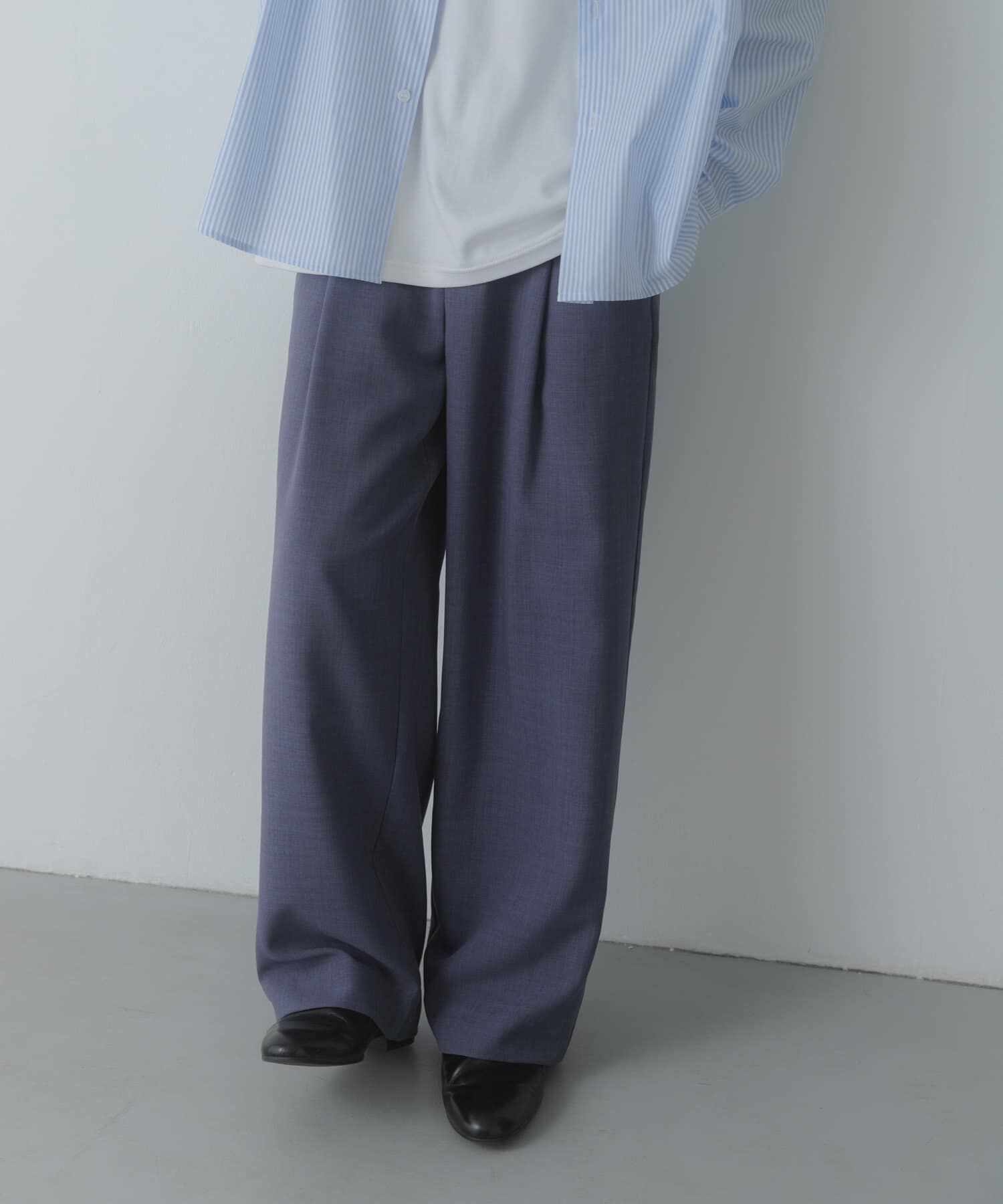 SENSE OF PLACE by URBAN RESEARCH「『UR TECH DRYLUXE』リネンライクワイドパンツ」|その他|