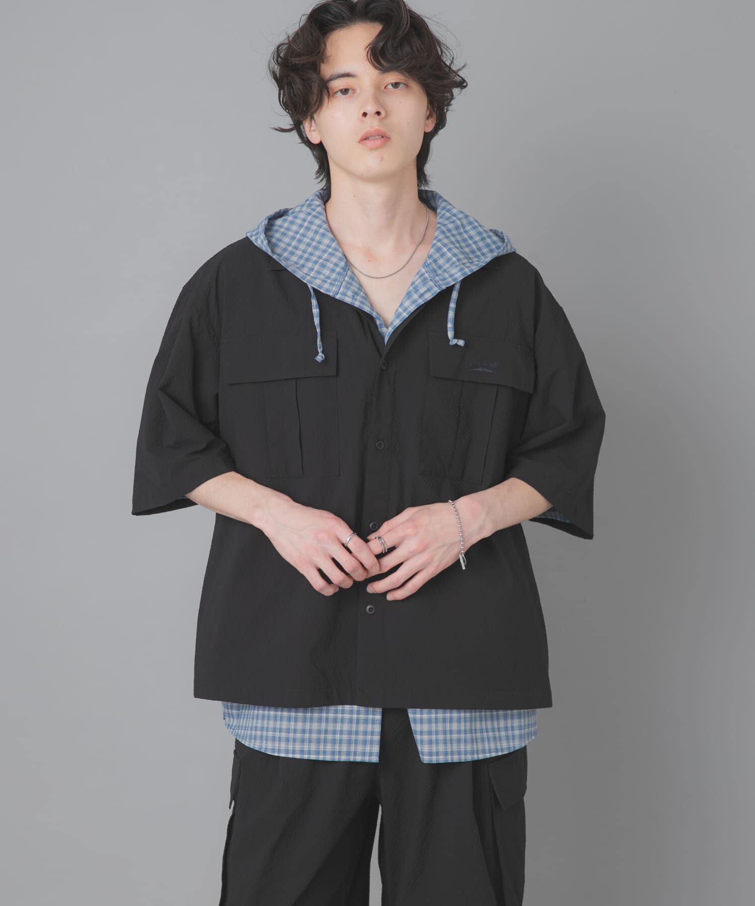 SENSE OF PLACE by URBAN RESEARCH「『別注』Converse&times;SENSE OF PLACE　JACK PURCELLショートスリーブシャツ」|シャツ・ブラウス|