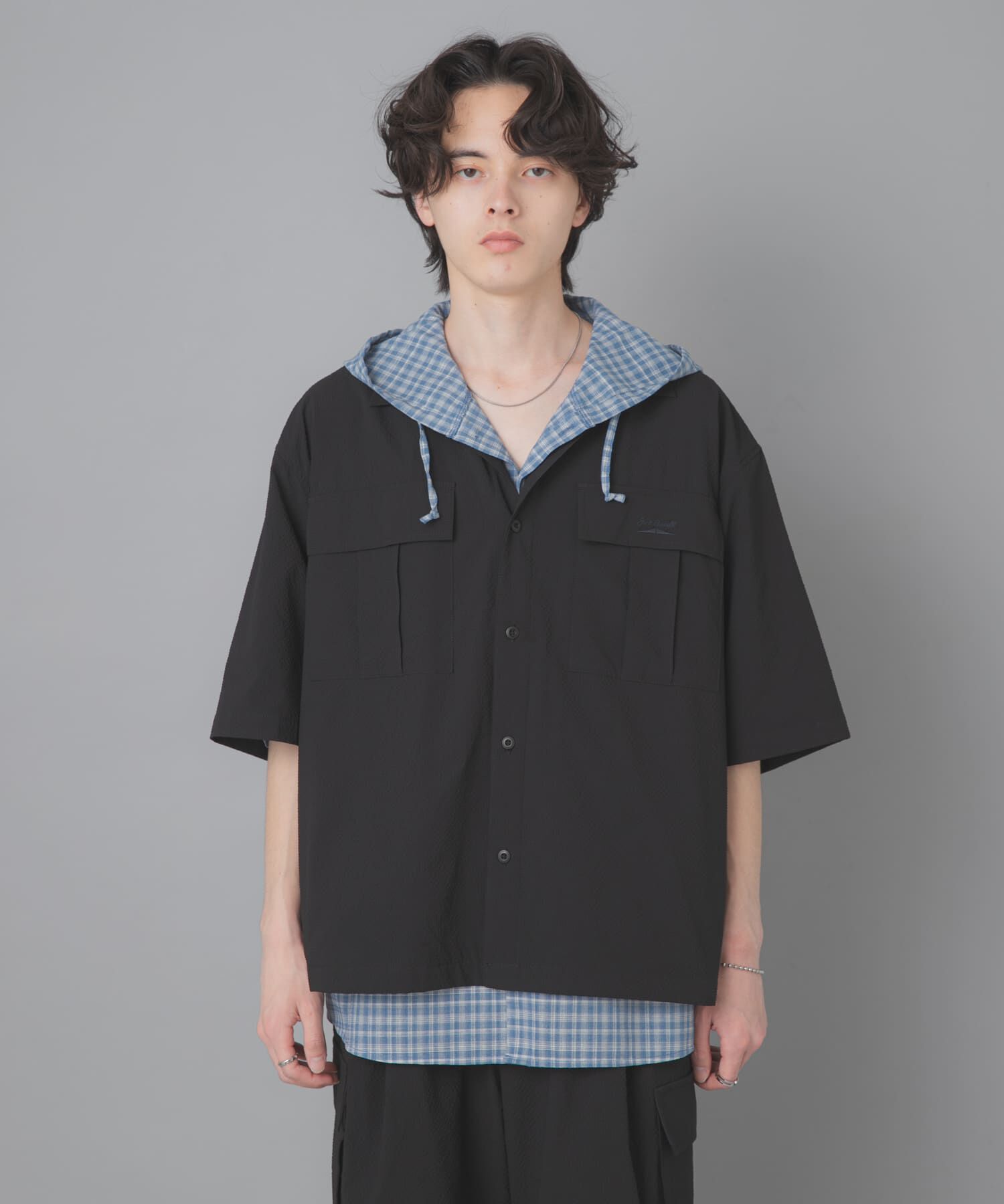 SENSE OF PLACE by URBAN RESEARCH「『別注』Converse&times;SENSE OF PLACE　JACK PURCELLショートスリーブシャツ」|シャツ・ブラウス|