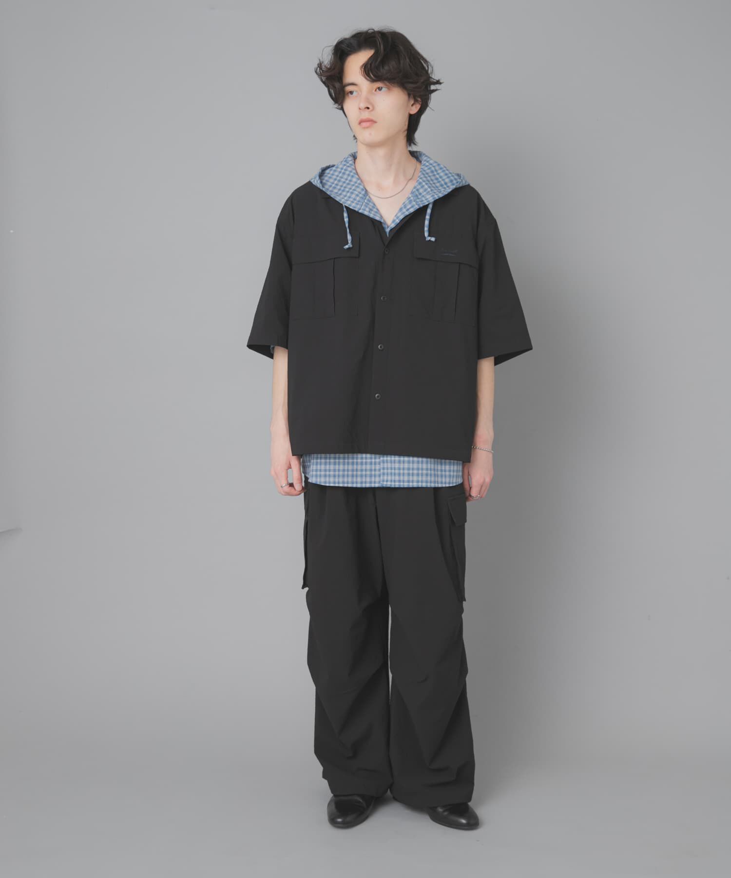 SENSE OF PLACE by URBAN RESEARCH「『別注』Converse&times;SENSE OF PLACE　JACK PURCELLショートスリーブシャツ」|シャツ・ブラウス|