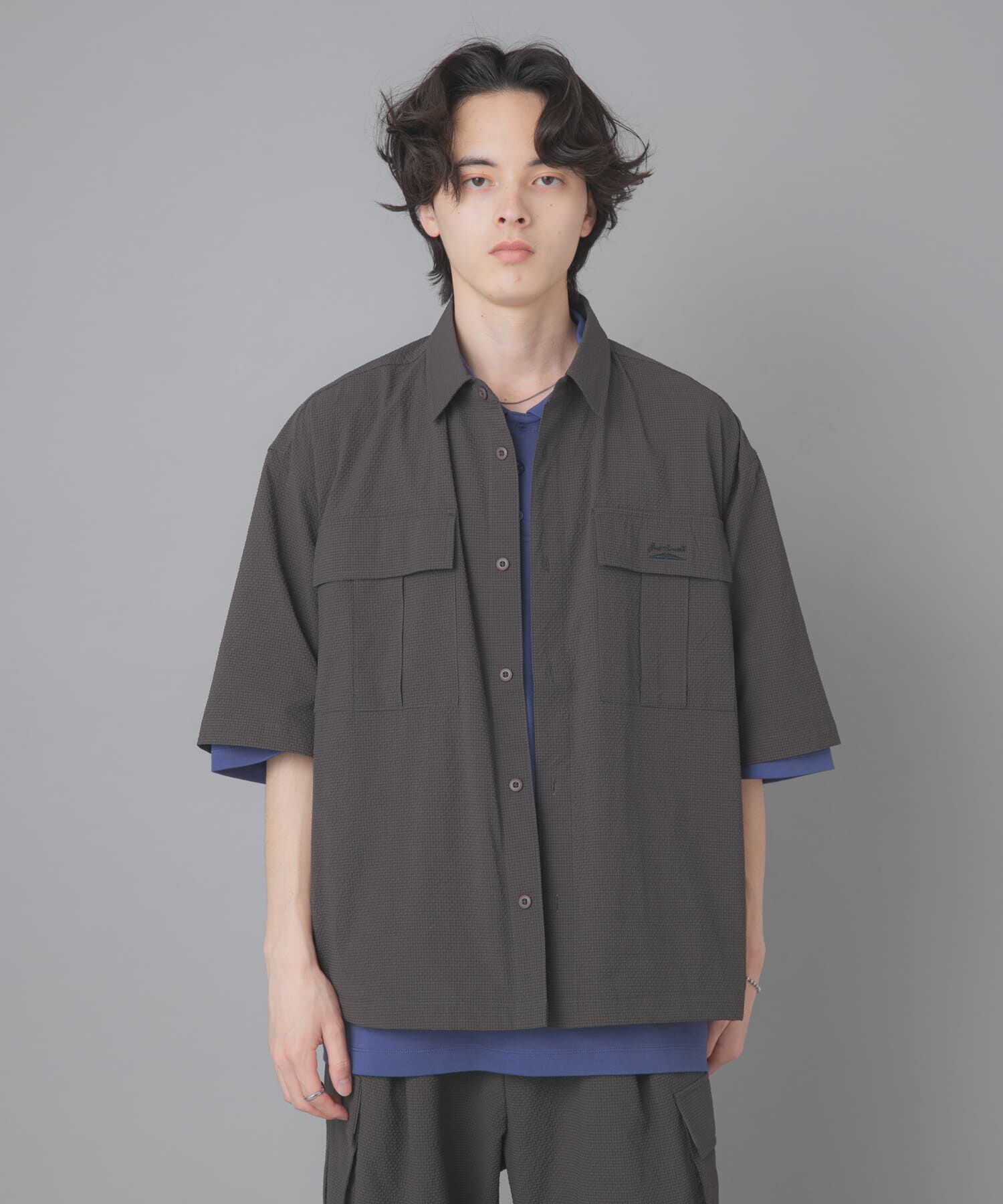 SENSE OF PLACE by URBAN RESEARCH「『別注』Converse&times;SENSE OF PLACE　JACK PURCELLショートスリーブシャツ」|シャツ・ブラウス|