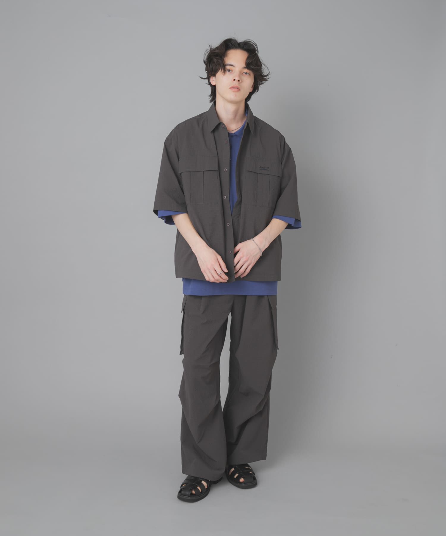 SENSE OF PLACE by URBAN RESEARCH「『別注』Converse&times;SENSE OF PLACE　JACK PURCELLショートスリーブシャツ」|シャツ・ブラウス|