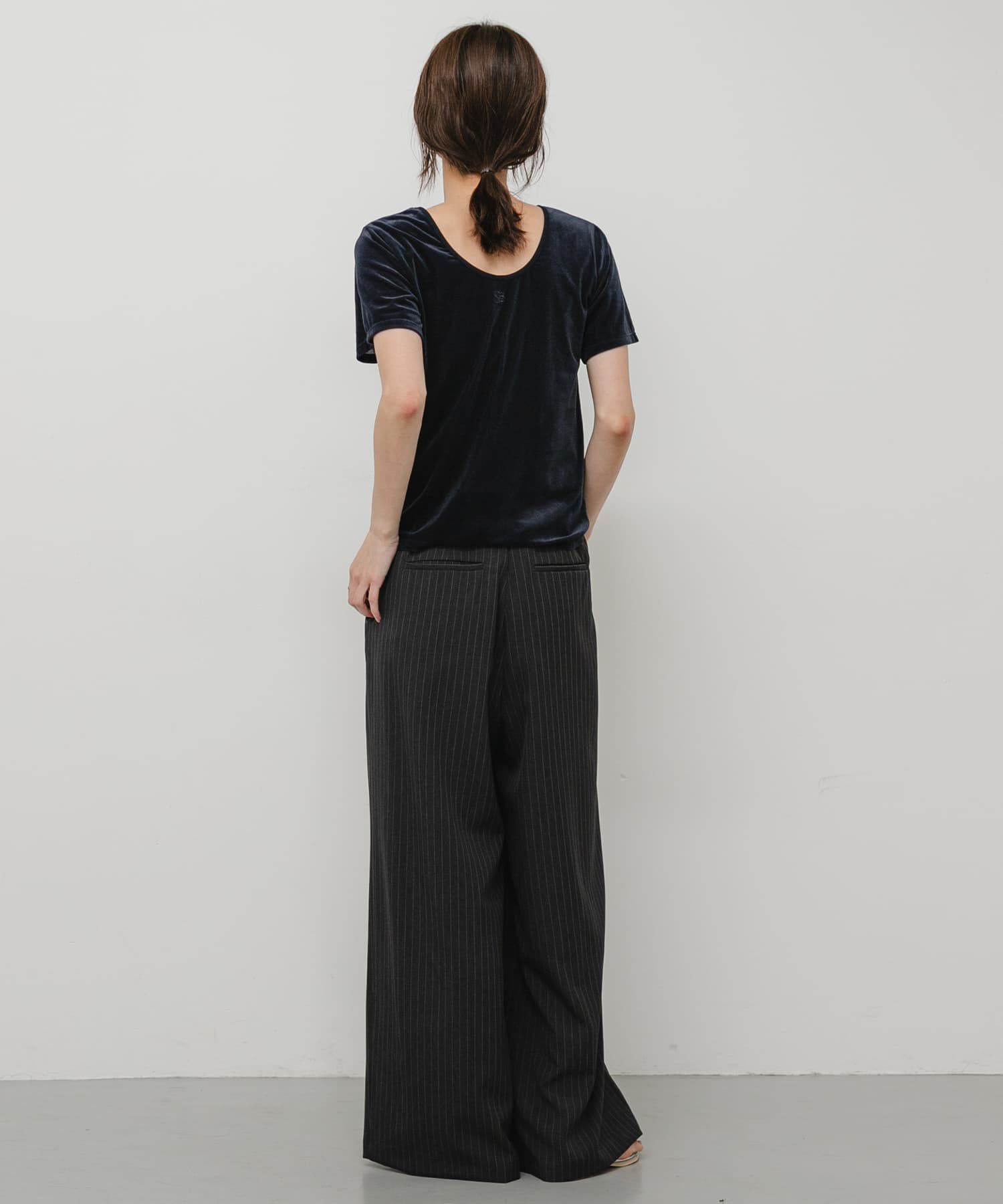 SENSE OF PLACE by URBAN RESEARCH「2WAYシシュウベロアTシャツ」|Tシャツ・カットソー|
