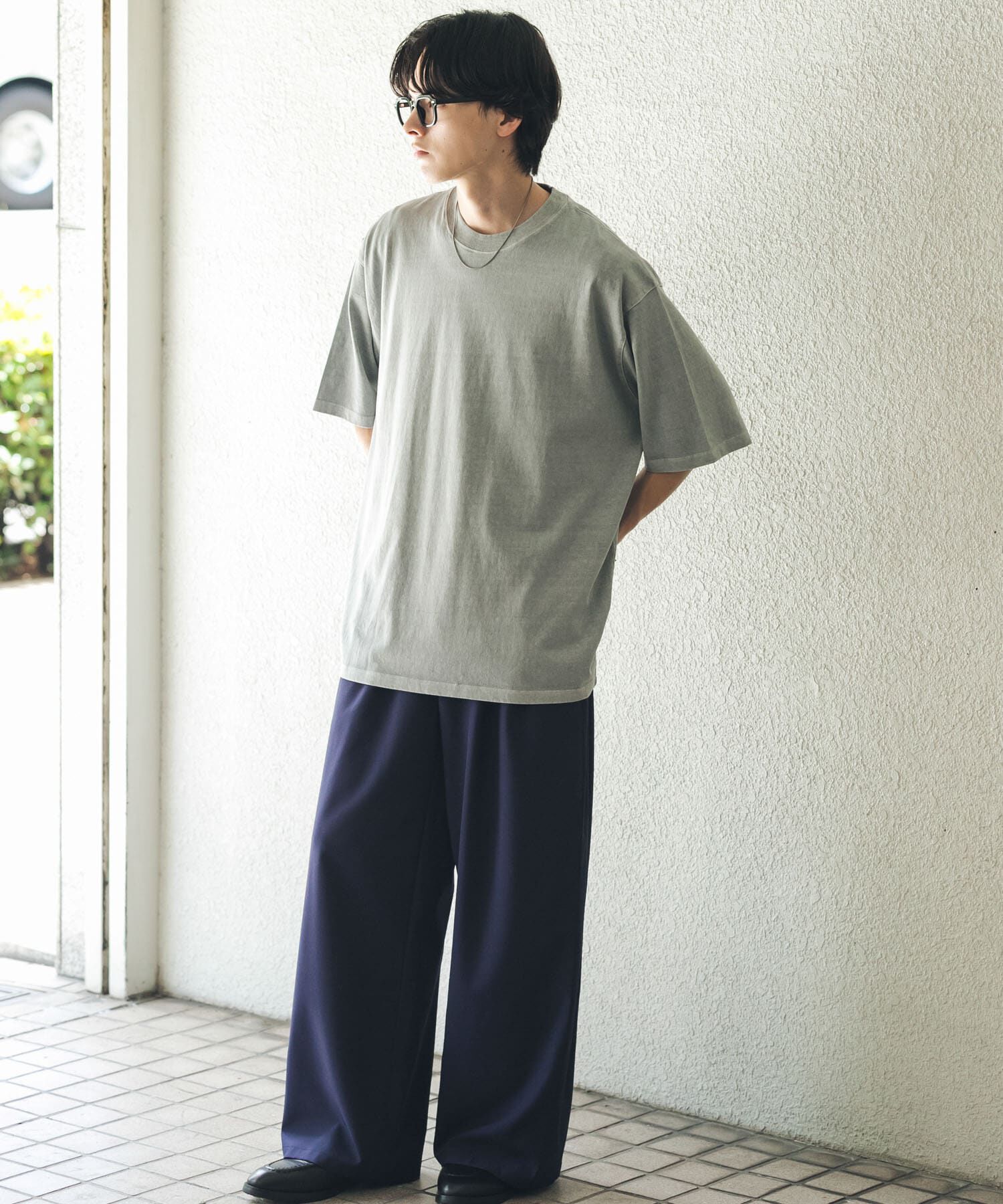 SENSE OF PLACE by URBAN RESEARCH「フェードルーズクルーネックショートスリーブ Tシャツ」|Tシャツ・カットソー|