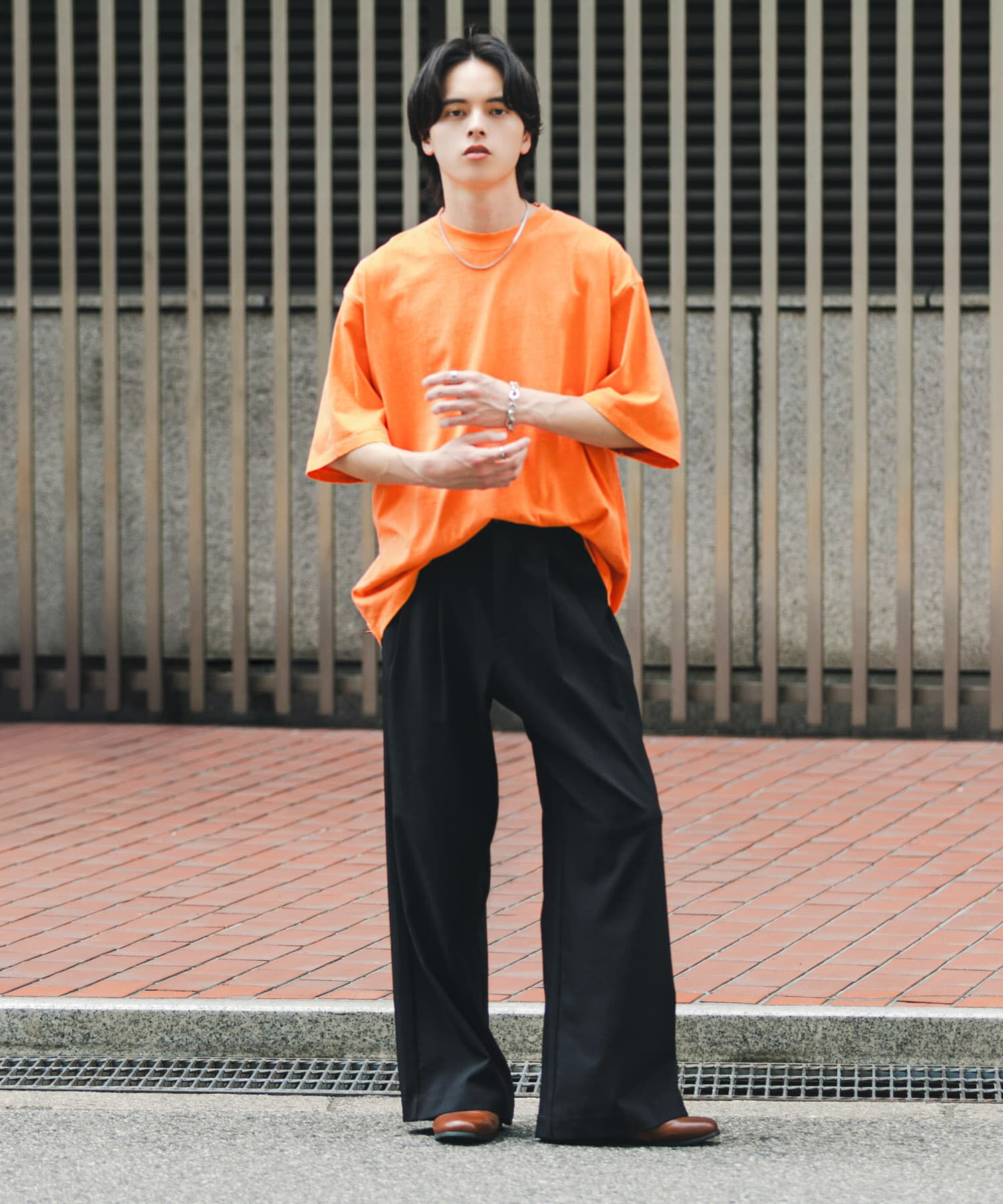 SENSE OF PLACE by URBAN RESEARCH「フェードルーズクルーネックショートスリーブ Tシャツ」|Tシャツ・カットソー|