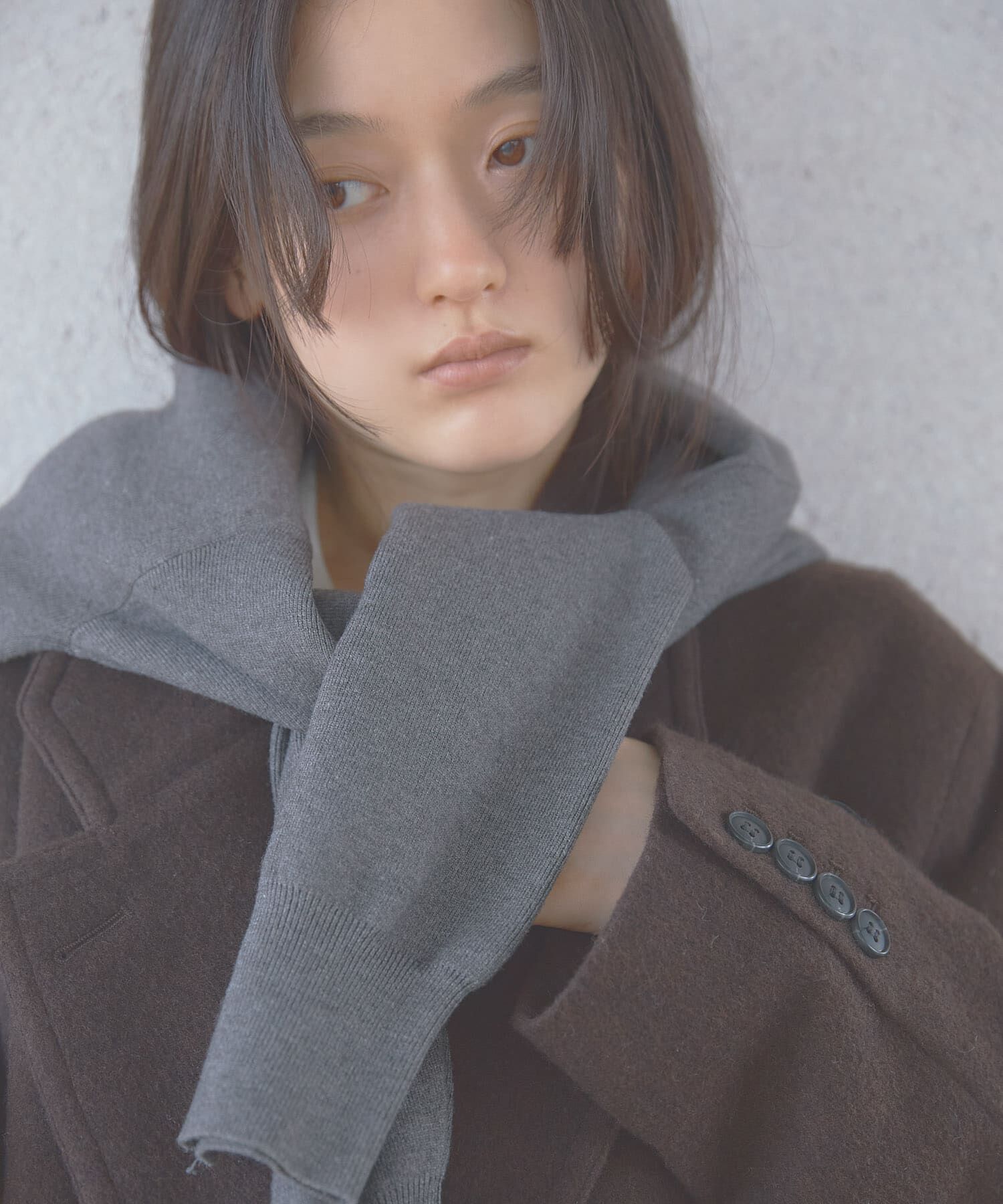 SENSE OF PLACE by URBAN RESEARCH「尾州ウールロングテーラードコート」|チェスターコート|