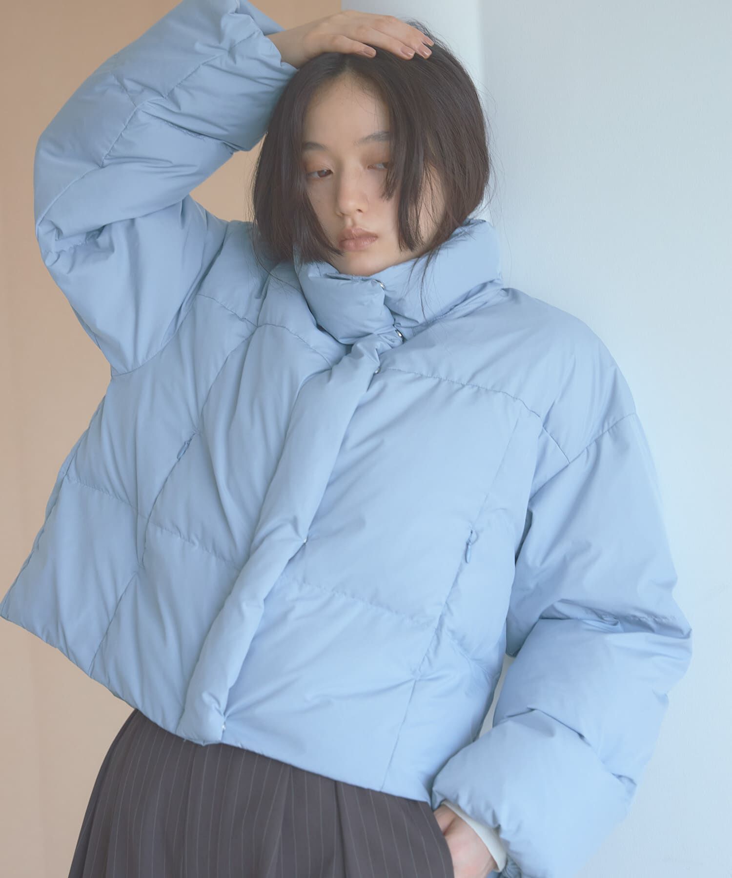 SENSE OF PLACE by URBAN RESEARCH「調温/撥水2WAYフードダウン」|ダウン|