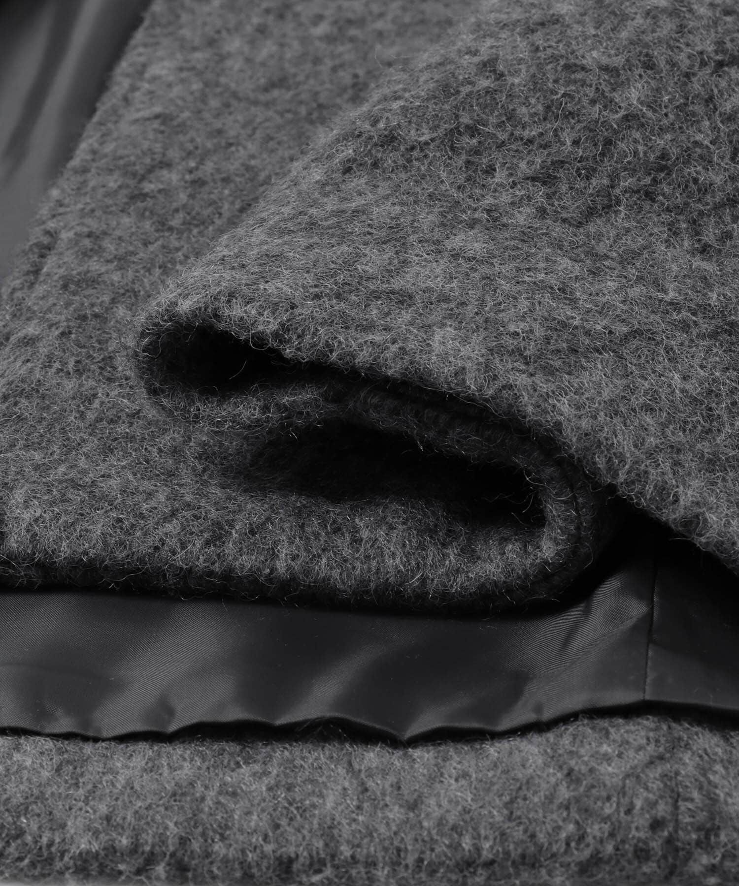 SENSE OF PLACE by URBAN RESEARCH「調温ミックスシャギーミドルコート」|ノーカラーコート|