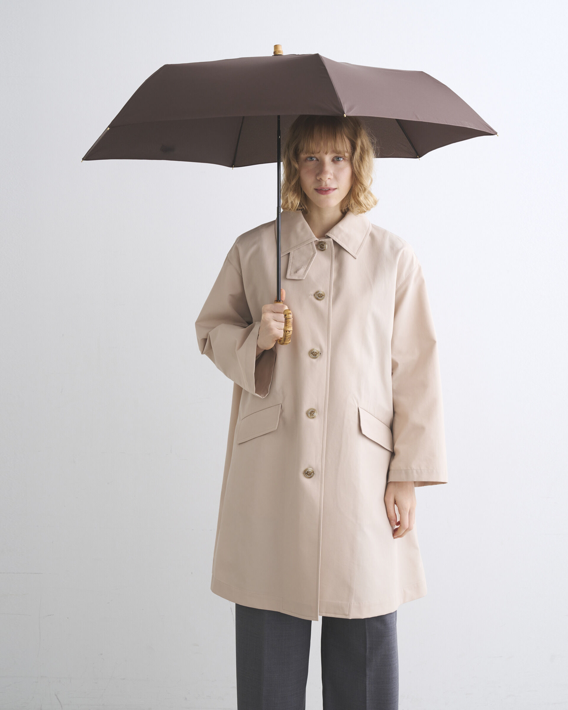 Traditional Weatherwear「【軽量】FOLDING BAMBOO MINI」|傘|