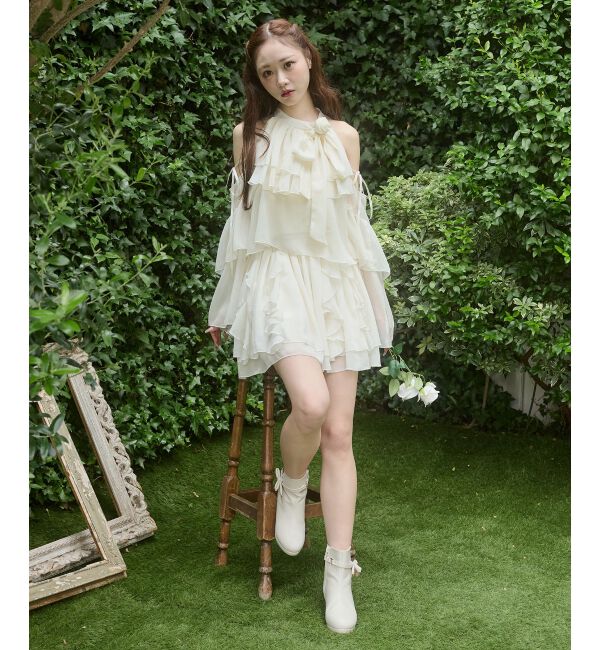  「ローズモチーフシアーフリルセットアップ」|その他|