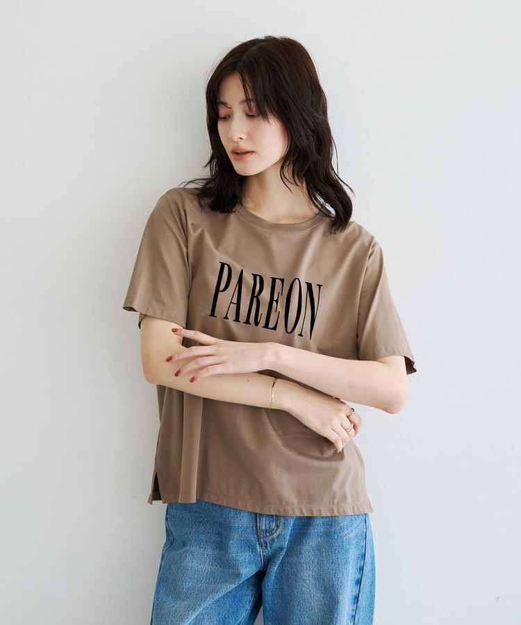 YECCA VECCA「【接触冷感】フロッキーロゴTee」|Tシャツ・カットソー|