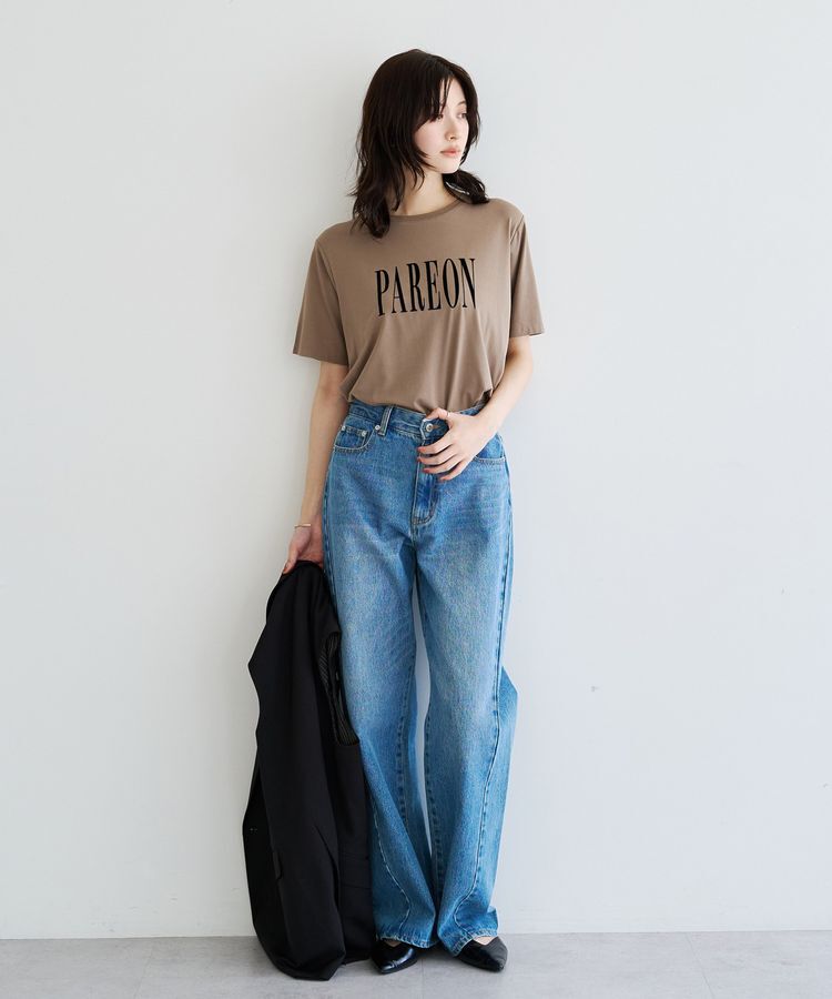 YECCA VECCA「【接触冷感】フロッキーロゴTee」|Tシャツ・カットソー|