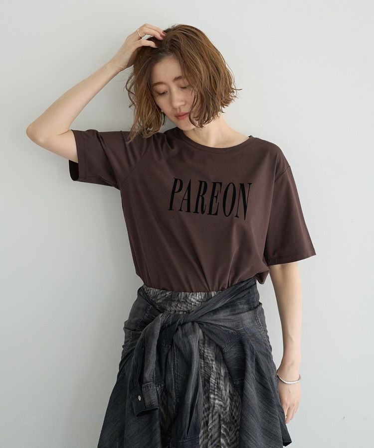 YECCA VECCA「【接触冷感】フロッキーロゴTee」|Tシャツ・カットソー|