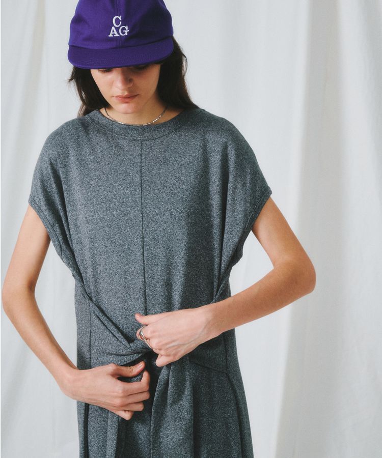 GARAGE OF GOOD CLOTHING「【日本製】ネックスラッシュ2wayカットドレス」|ワンピース|