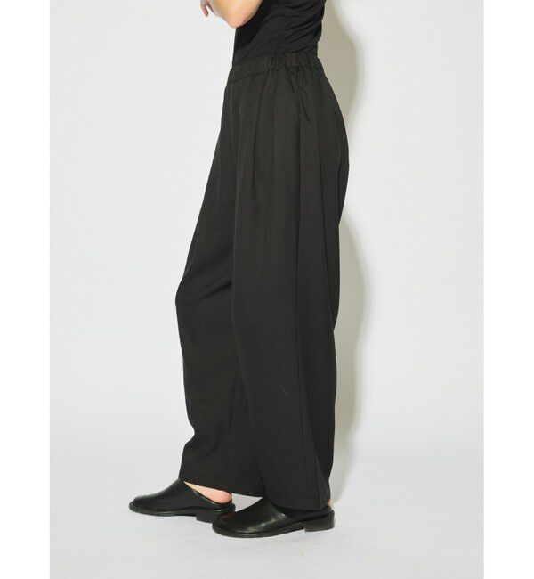 MIDIUMISOLID「MIDIUMISOLID for Ladies タックワイドイージーパンツ」|その他|