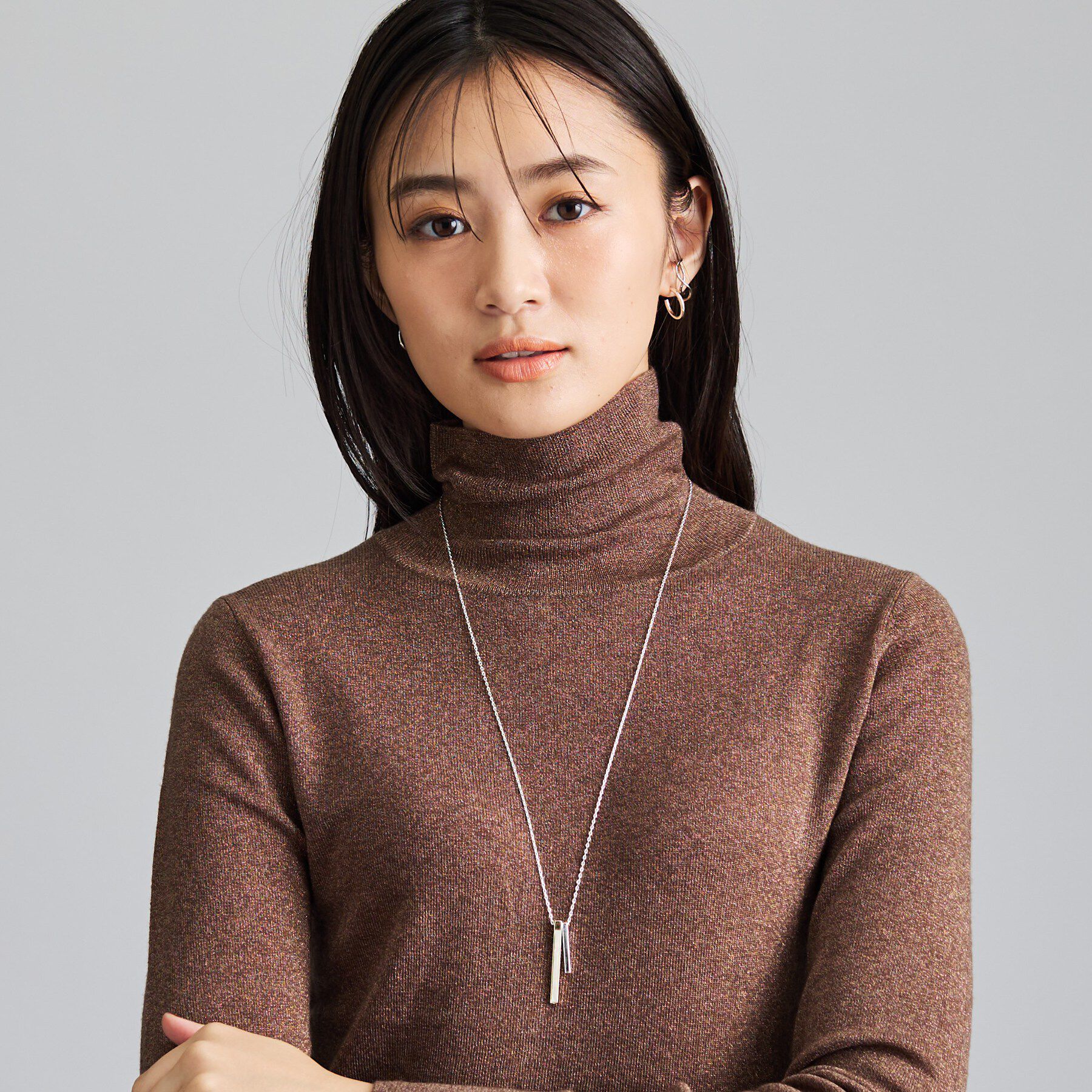 INDIVI「【選べるデザイン】大人トップロングネックレス」|ネックレス|