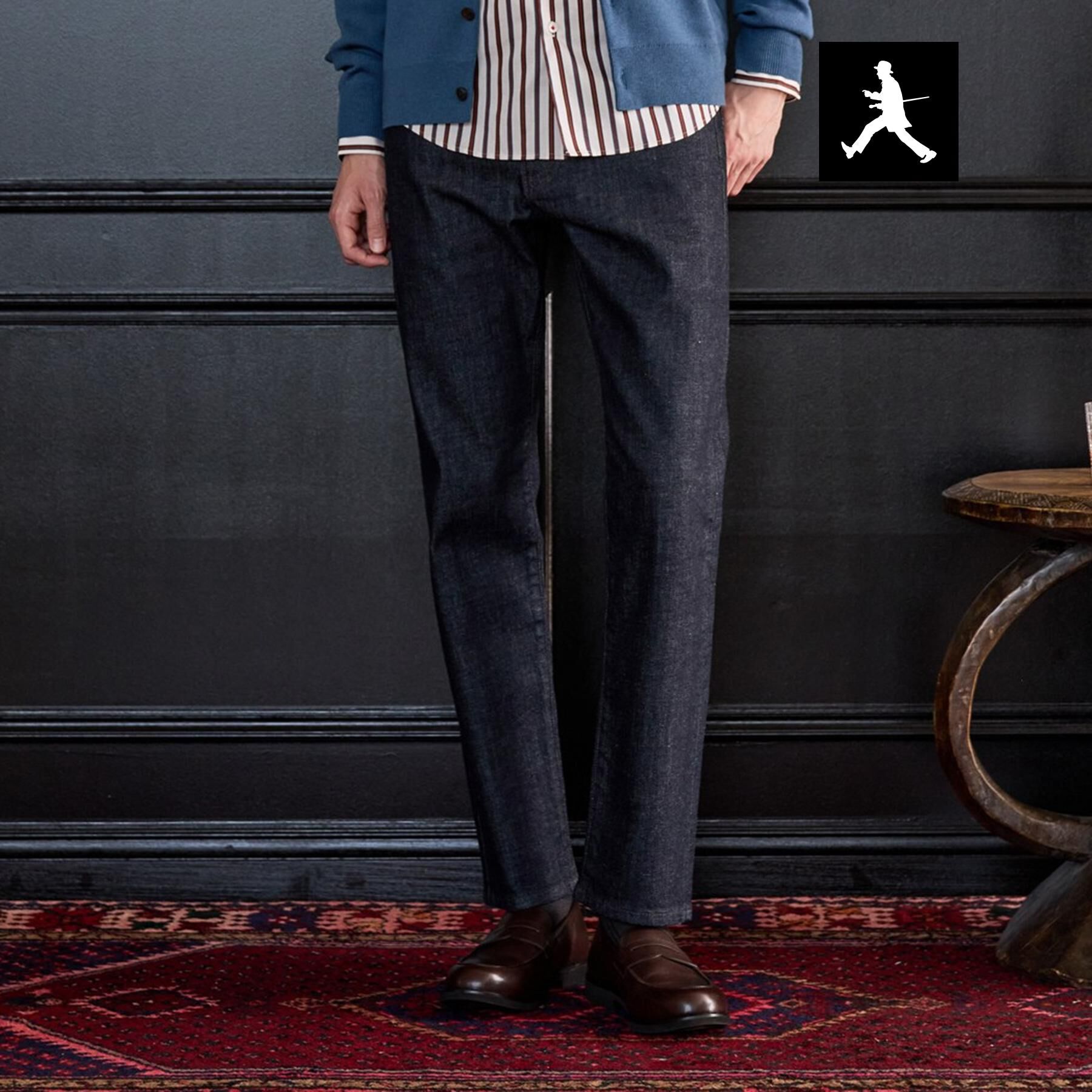 TAKEO KIKUCHI「【BOWLER HAT LABEL】ストレッチナローデニムパンツ」|デニム|