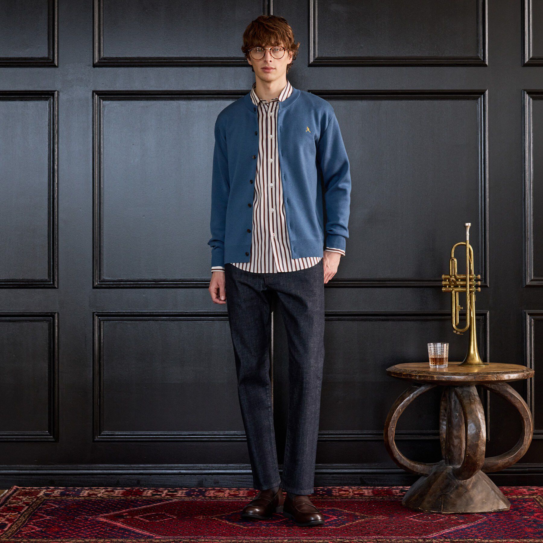 TAKEO KIKUCHI「【BOWLER HAT LABEL】ストレッチナローデニムパンツ」|デニム|