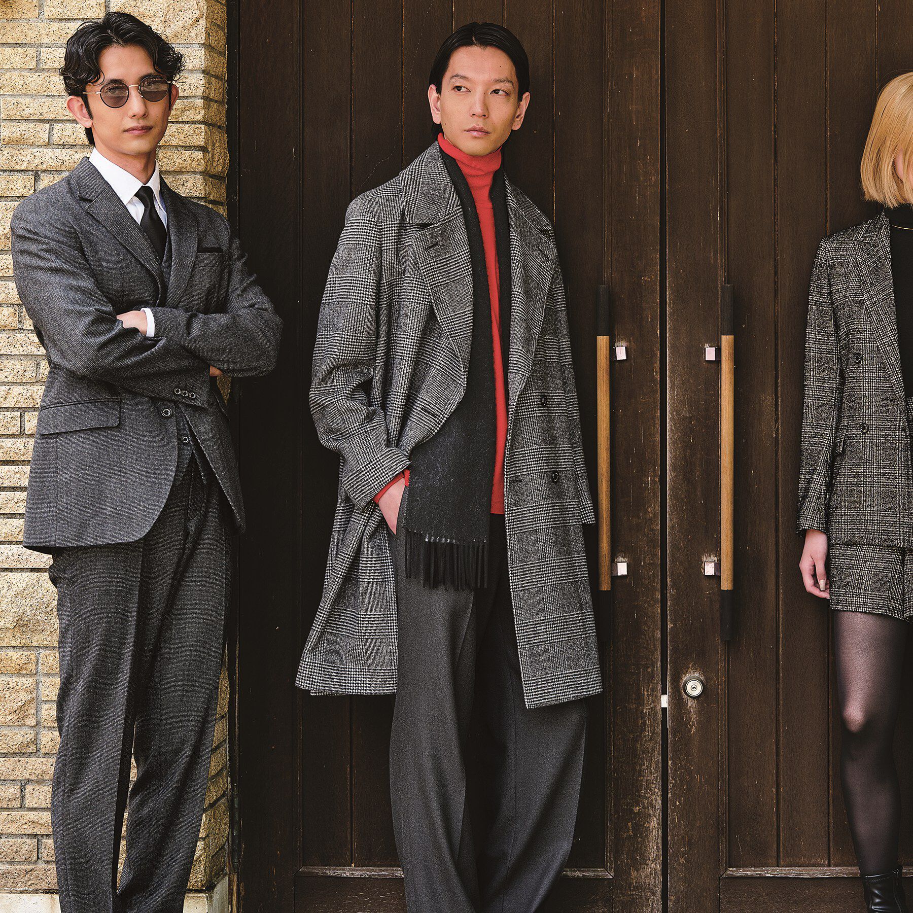 TAKEO KIKUCHI「【BOWLER HAT LABEL】ウォームストレッチ ワイドパンツ」|その他|