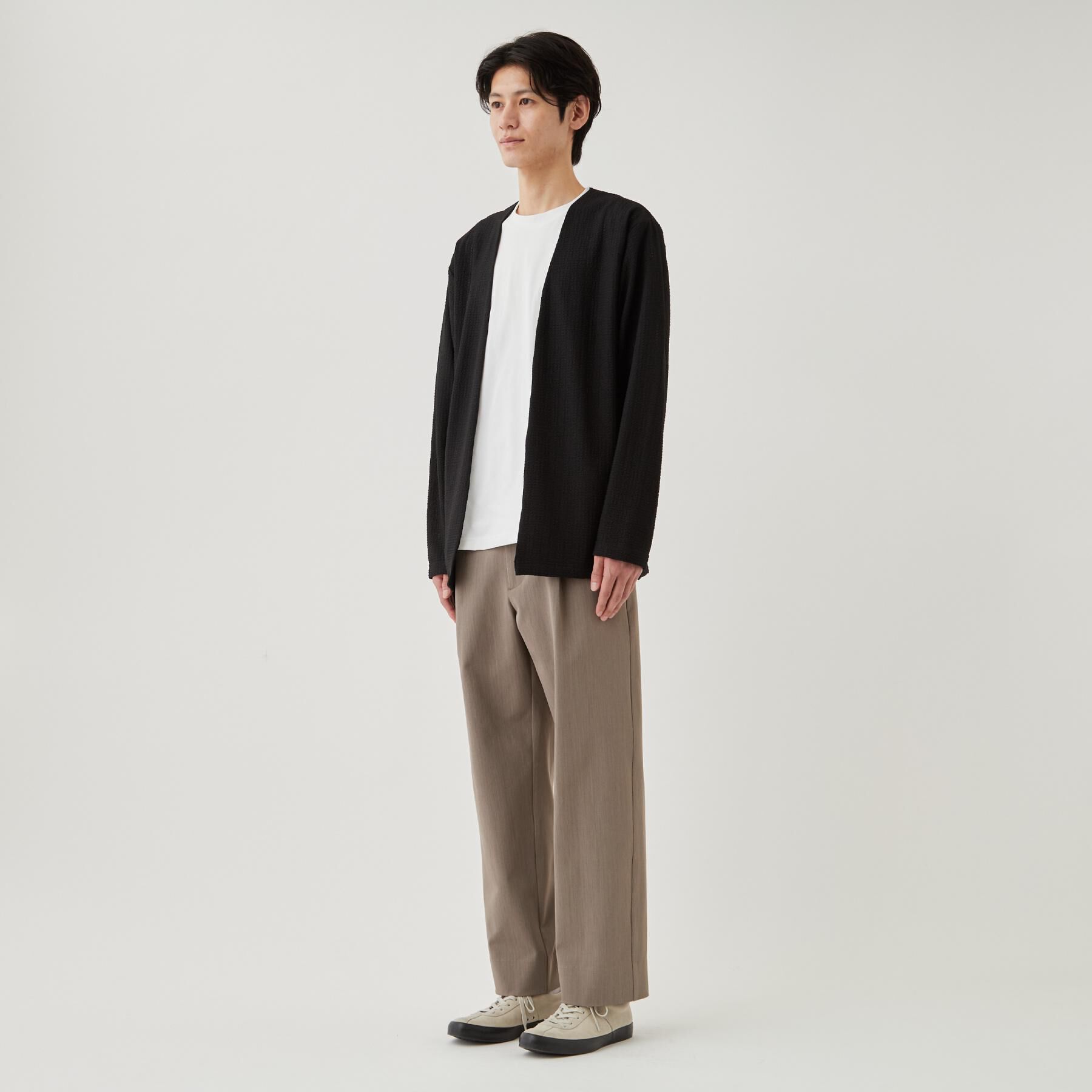 THE SHOP TK「【防シワ／2WAYストレッチ】 リラックス セミワイド イージーパンツ」|その他|