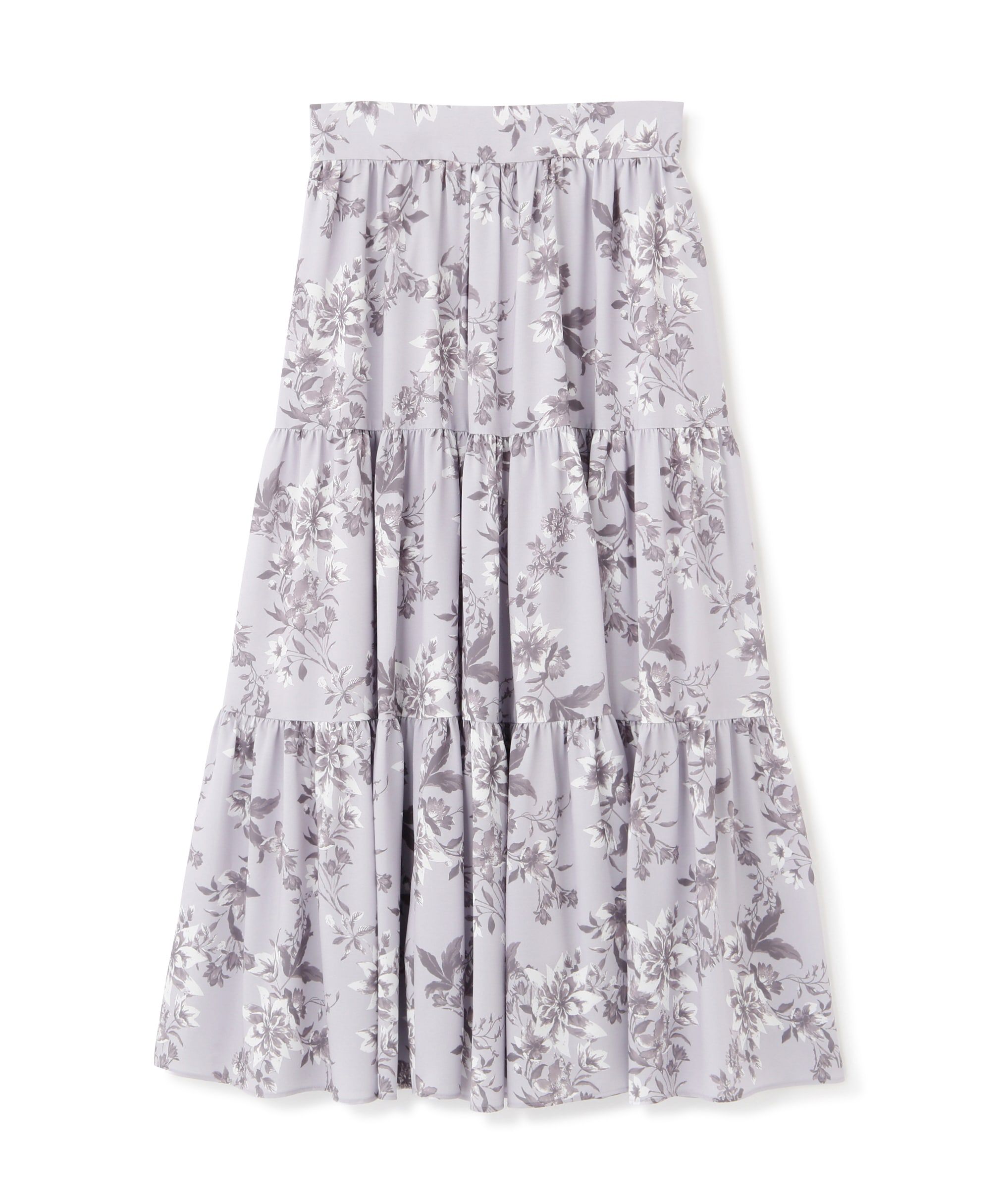 PROPORTION BODY DRESSING「花柄ティアードスカート」|スカート|