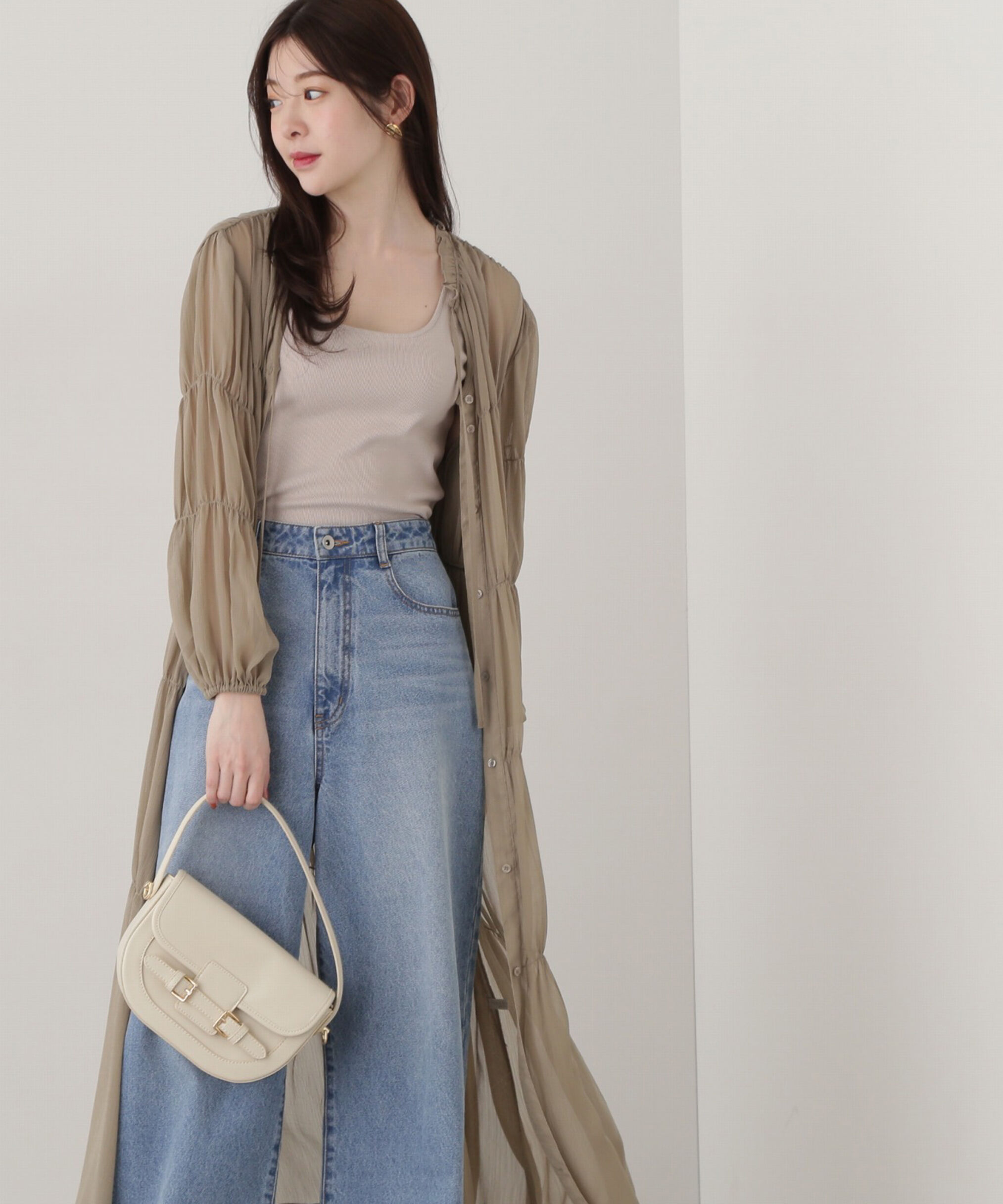 PROPORTION BODY DRESSING「前後2wayスクエアータンクトップ」|Tシャツ・カットソー|