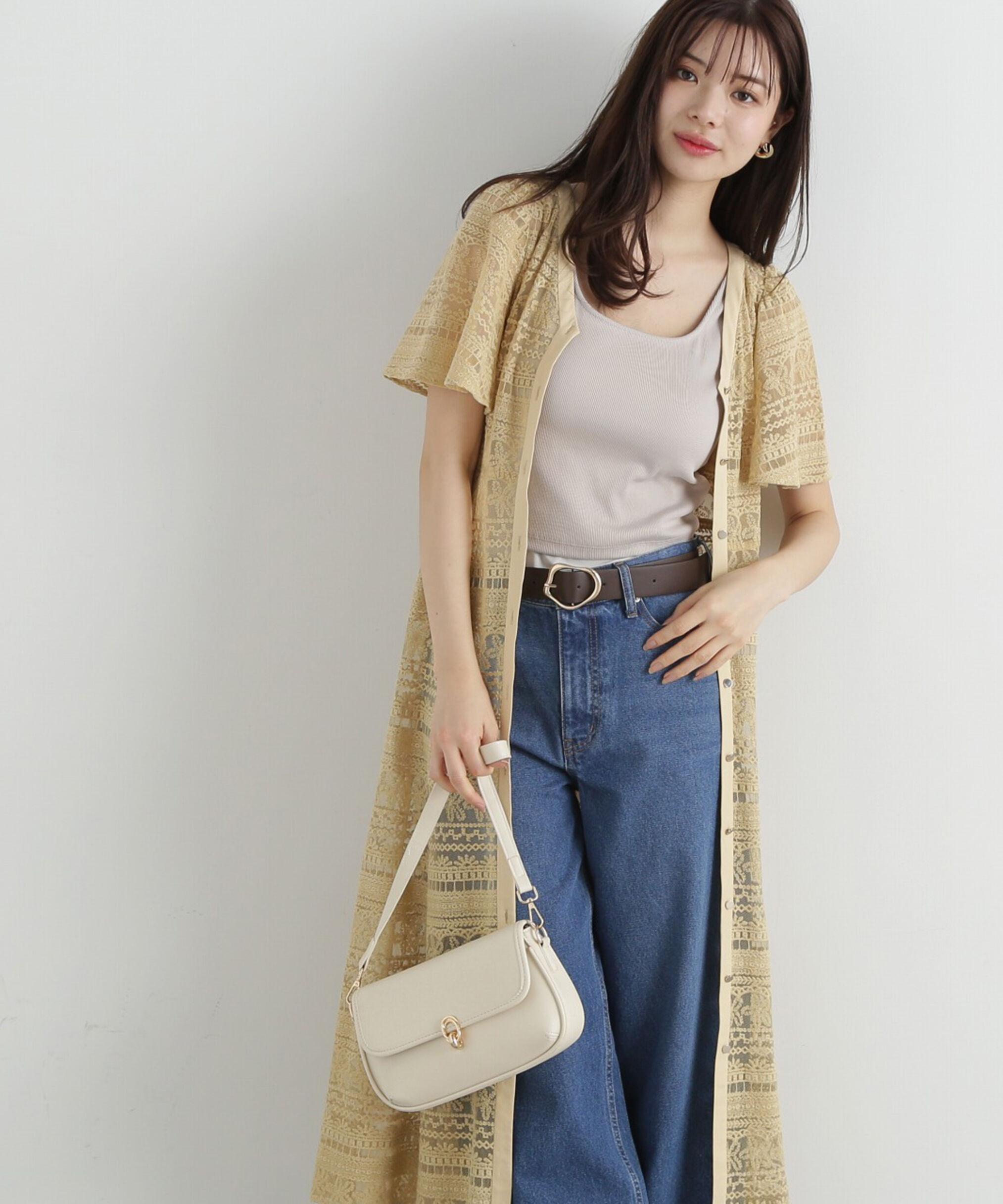 PROPORTION BODY DRESSING「前後2wayスクエアータンクトップ」|Tシャツ・カットソー|