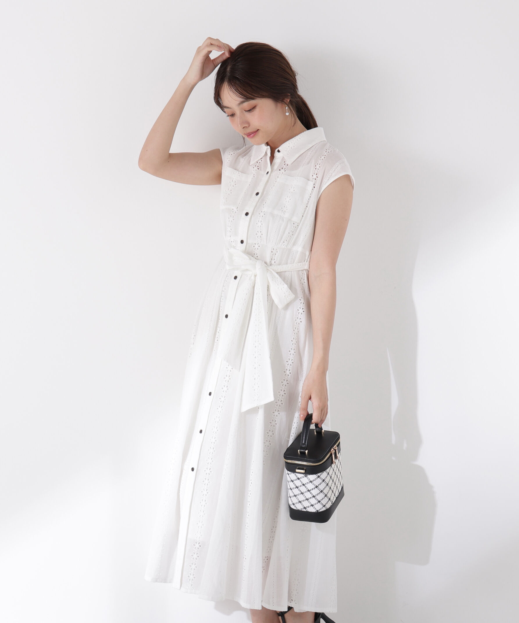 PROPORTION BODY DRESSING「2wayノースリシャツワンピース」|ワンピース|