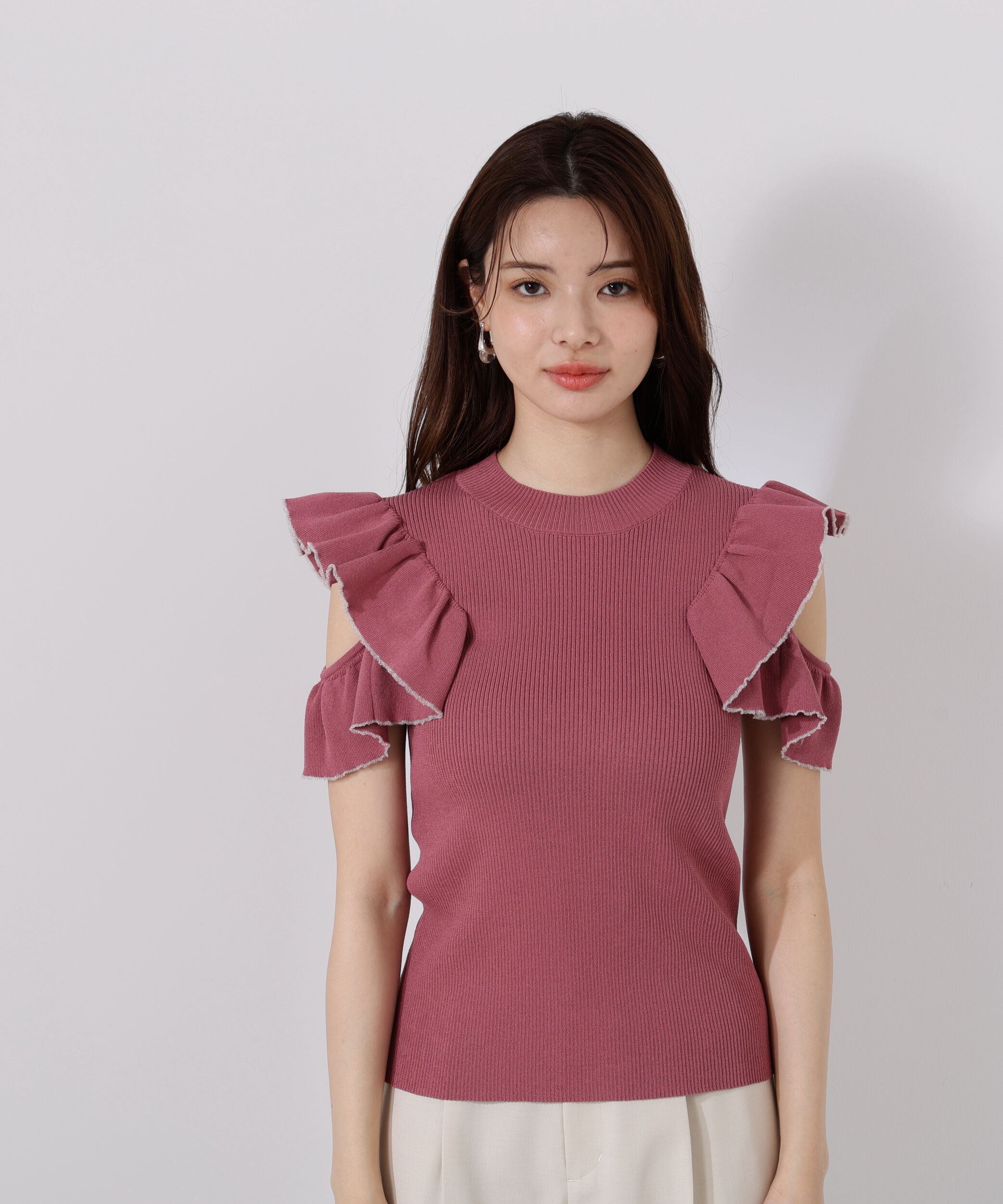 PROPORTION BODY DRESSING「デザインスリーブニット」|ニット・セーター|