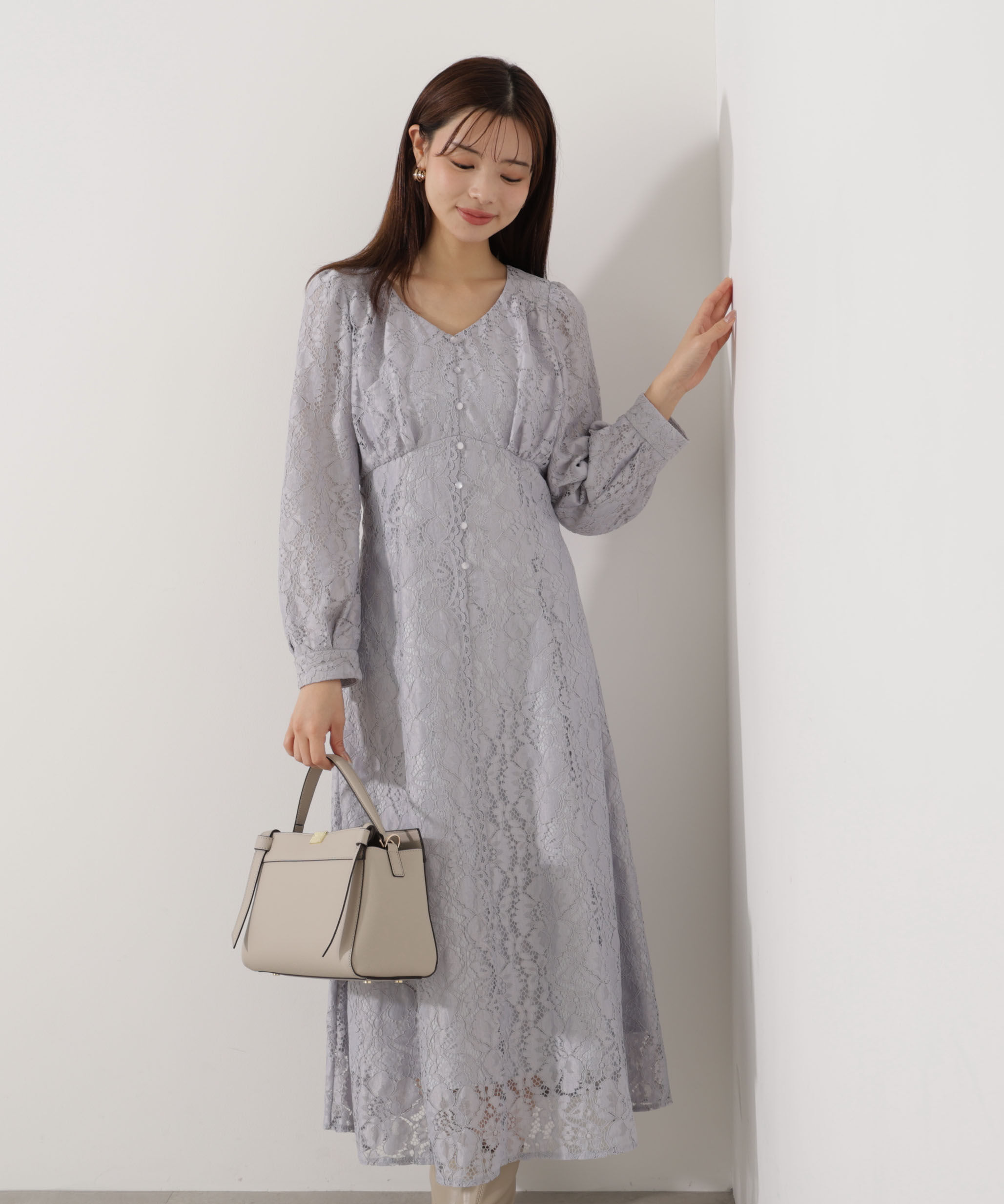 PROPORTION BODY DRESSING「レディーレースワンピース」|ワンピース|ライトブルー