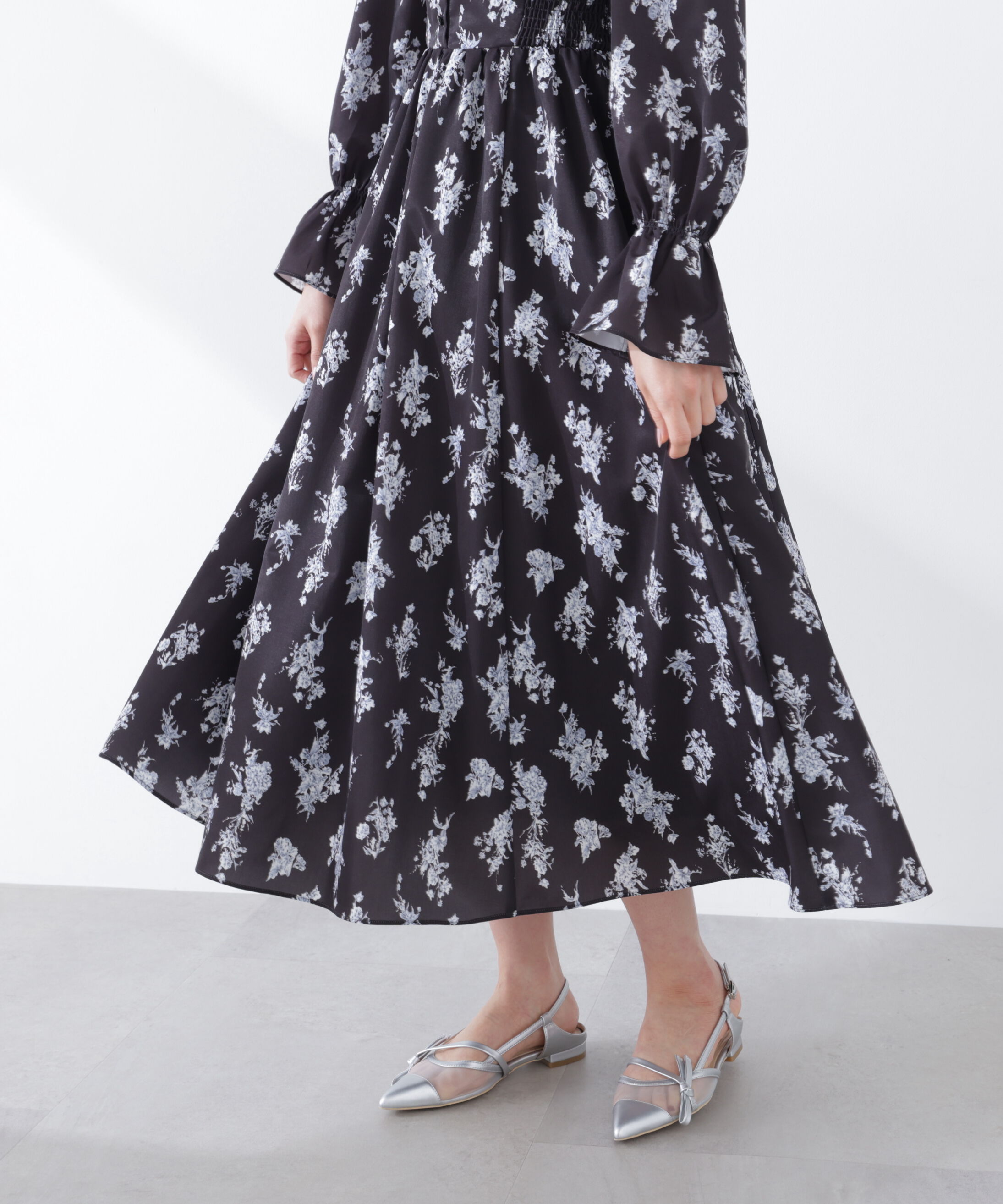 PROPORTION BODY DRESSING「フラワープリントワンピース　26SS」|ワンピース|