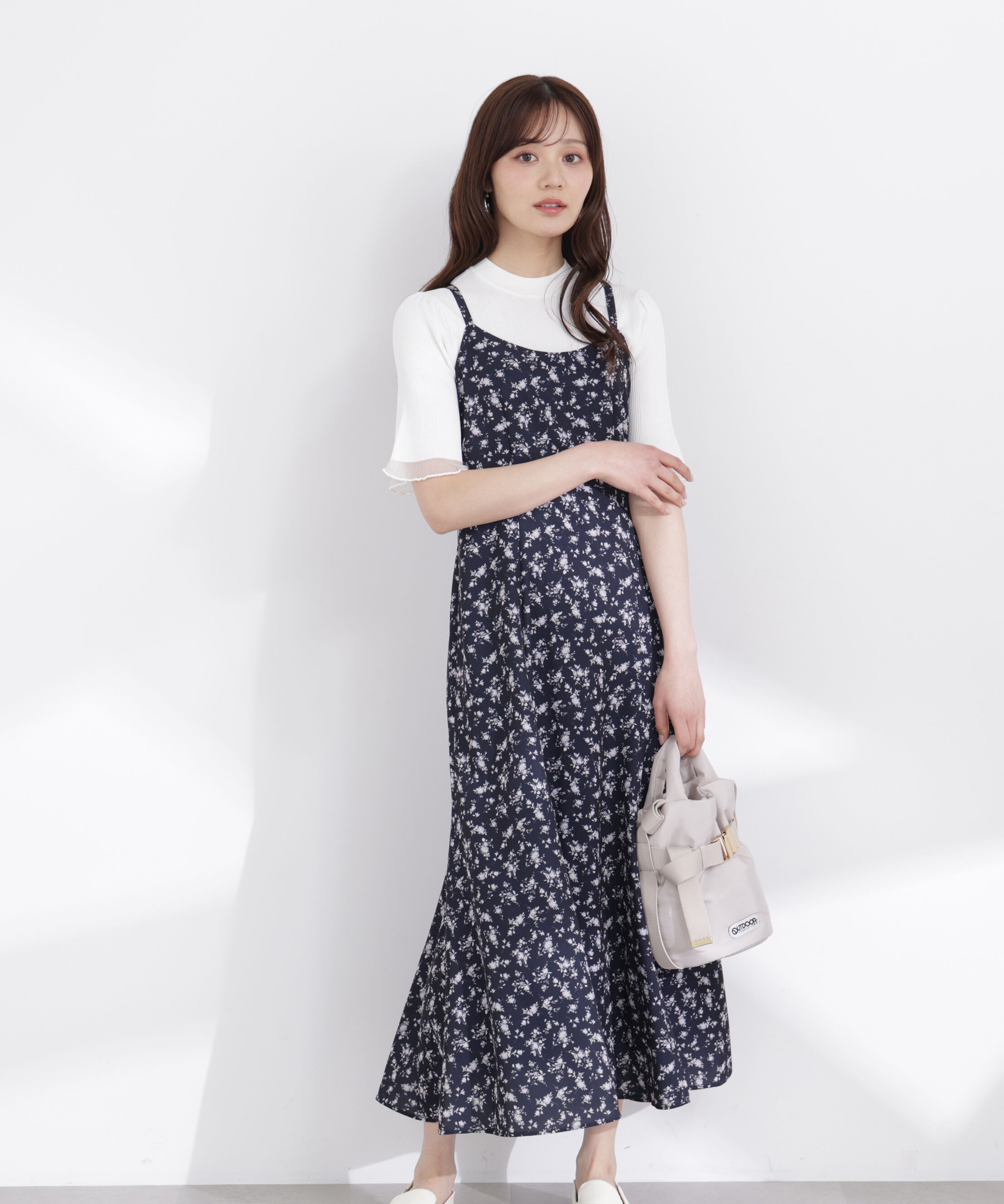 PROPORTION BODY DRESSING「花柄キャミワンピース 26SS」|ワンピース|