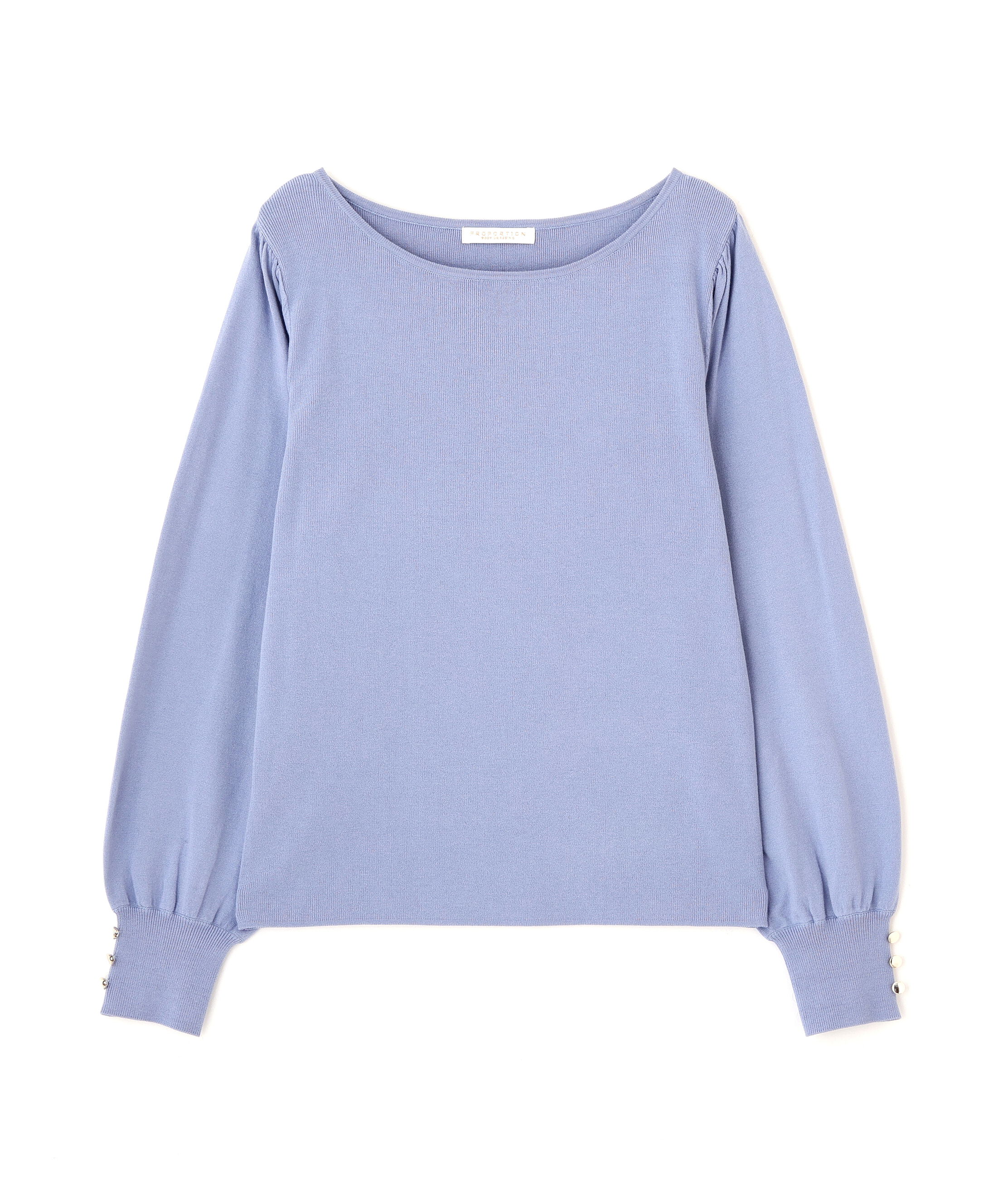 PROPORTION BODY DRESSING「パフスリーブ総針トップス 26AW」|ニット・セーター|