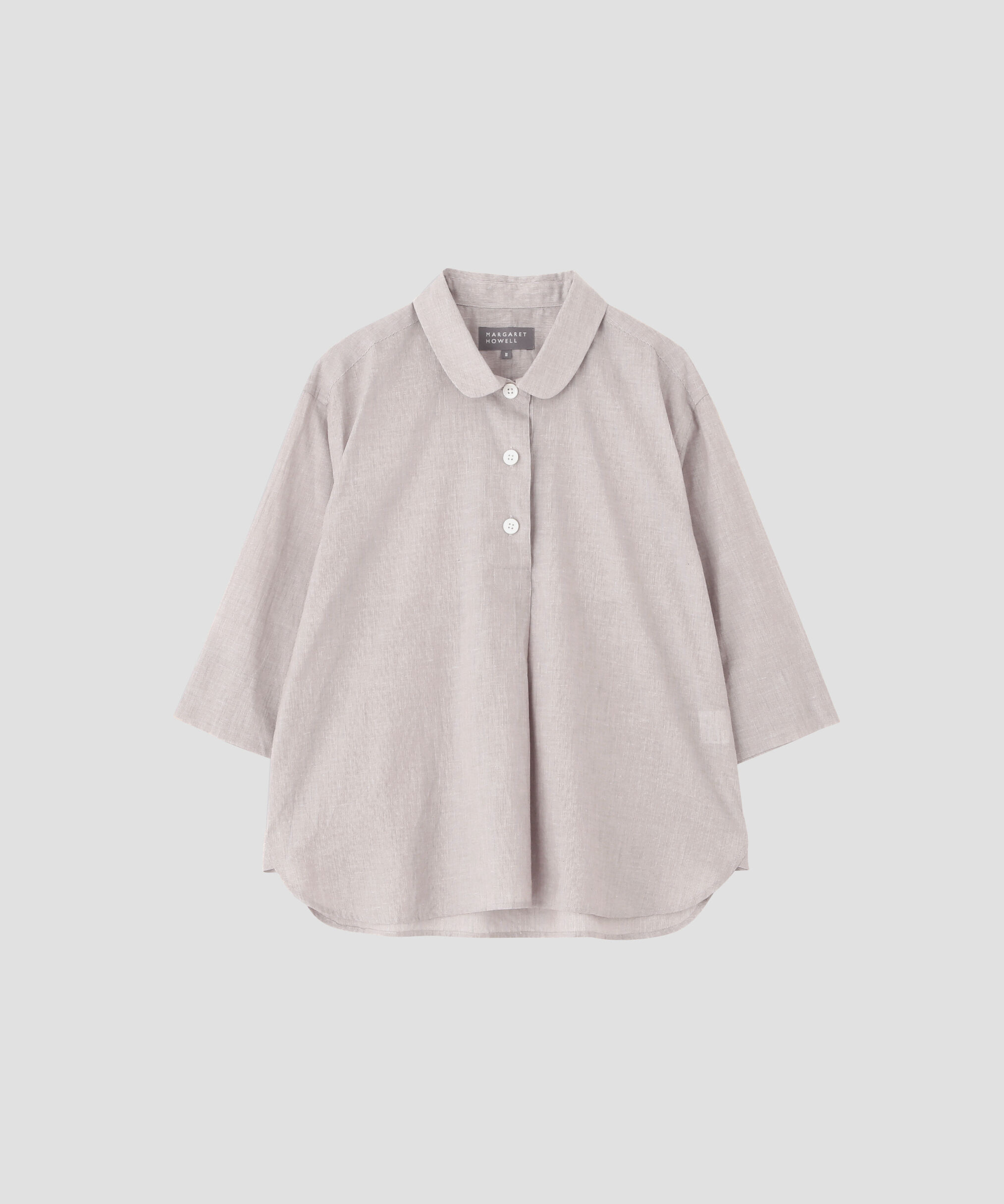  「HAIRLINE STRIPE COTTON LINEN SHIRT」|シャツ・ブラウス|