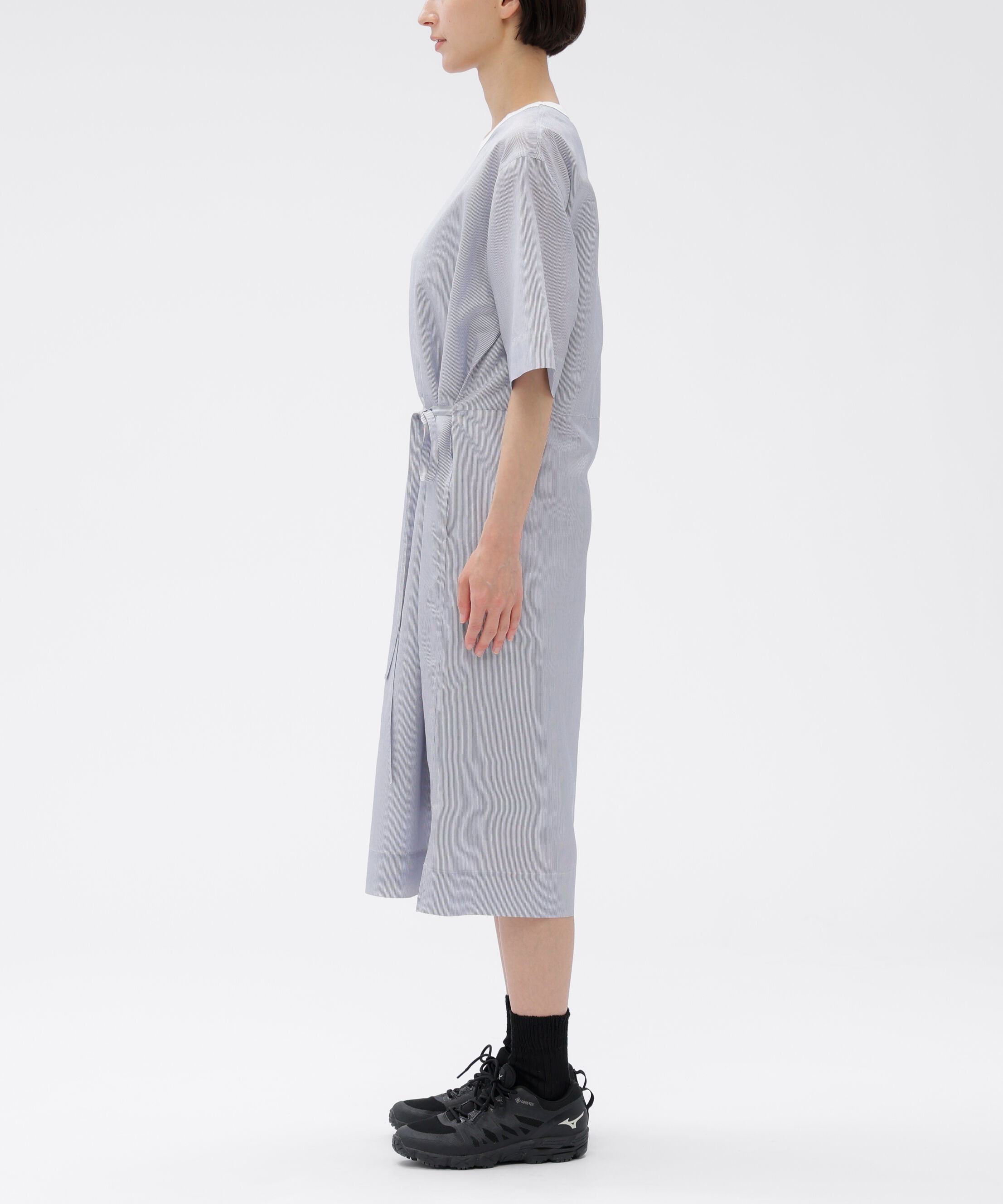  「WASHABLE SILK POPLIN DRESS」|ワンピース|