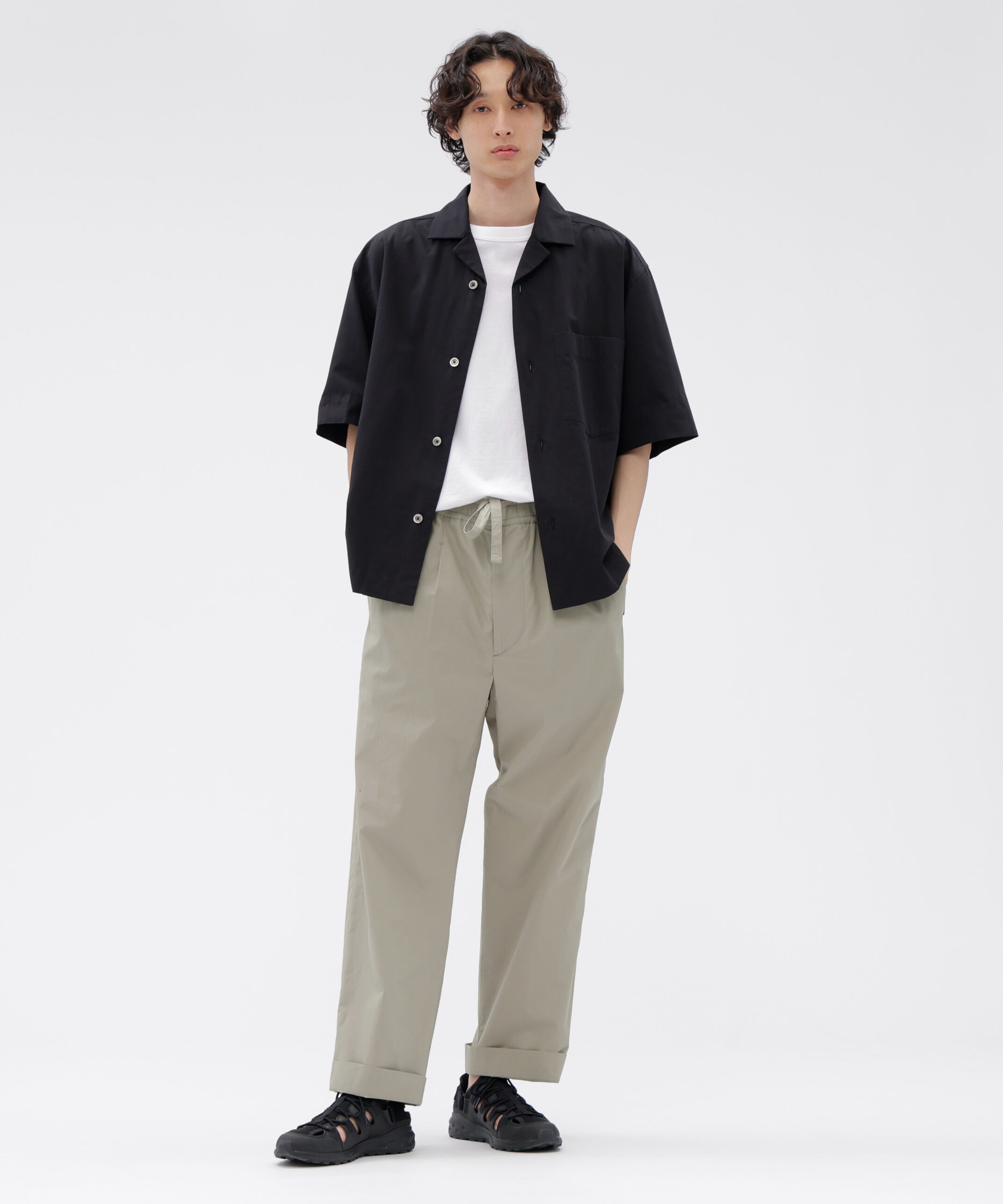 MARGARET HOWELL「HIGHDENSE COTTON PLAINWEAVE TROUSERS」|その他|