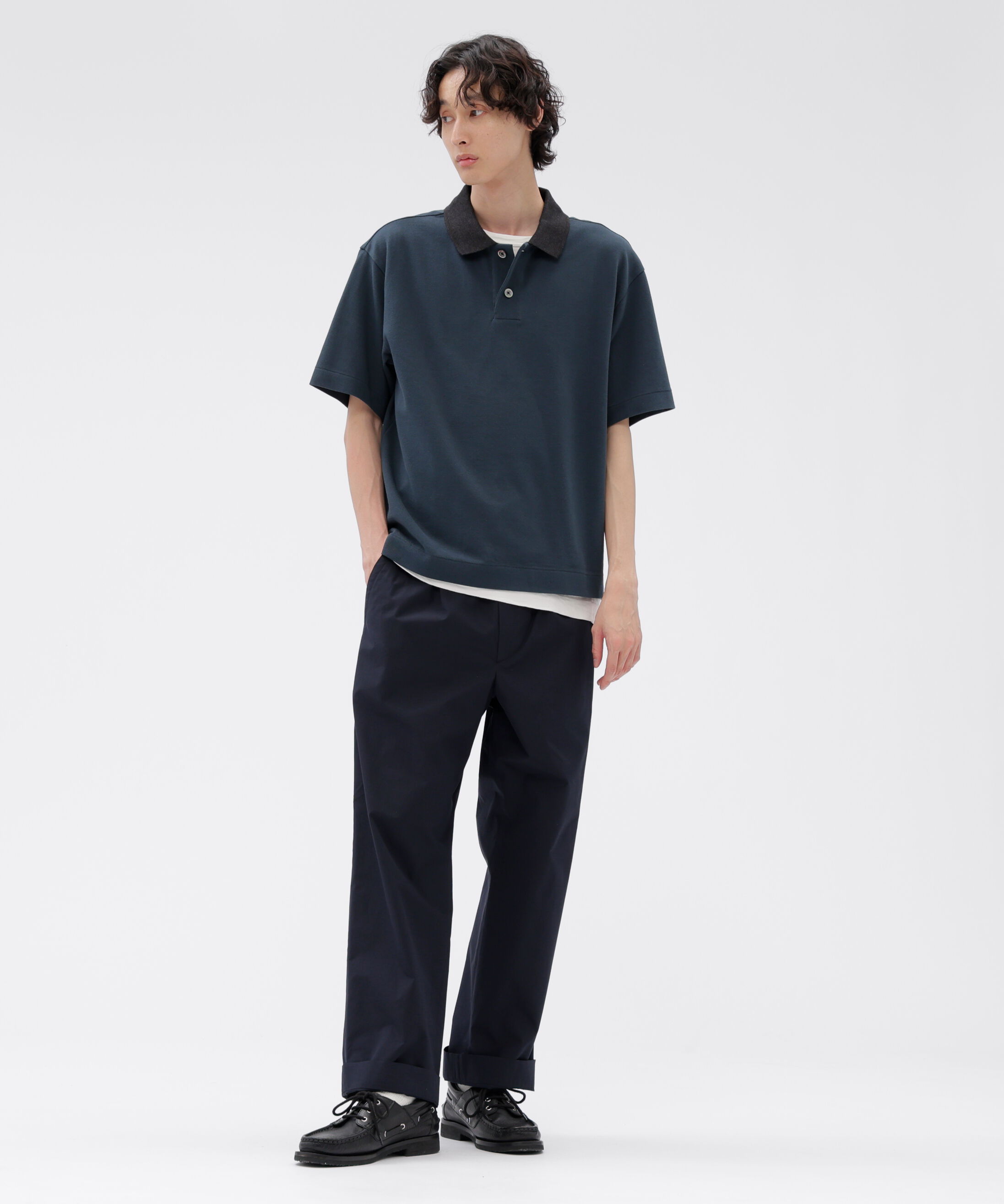 MARGARET HOWELL「HIGHDENSE COTTON PLAINWEAVE TROUSERS」|その他|