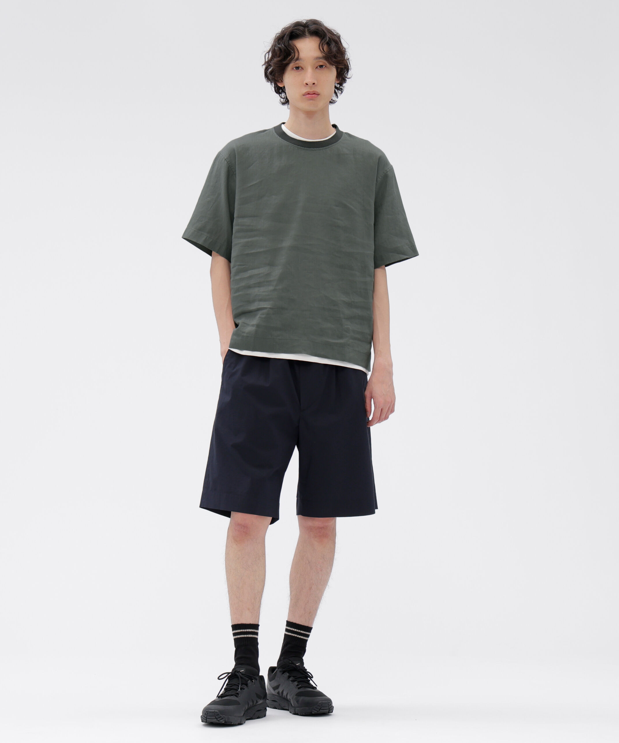 MARGARET HOWELL「HIGHDENSE COTTON PLAINWEAVE TROUSERS」|その他|