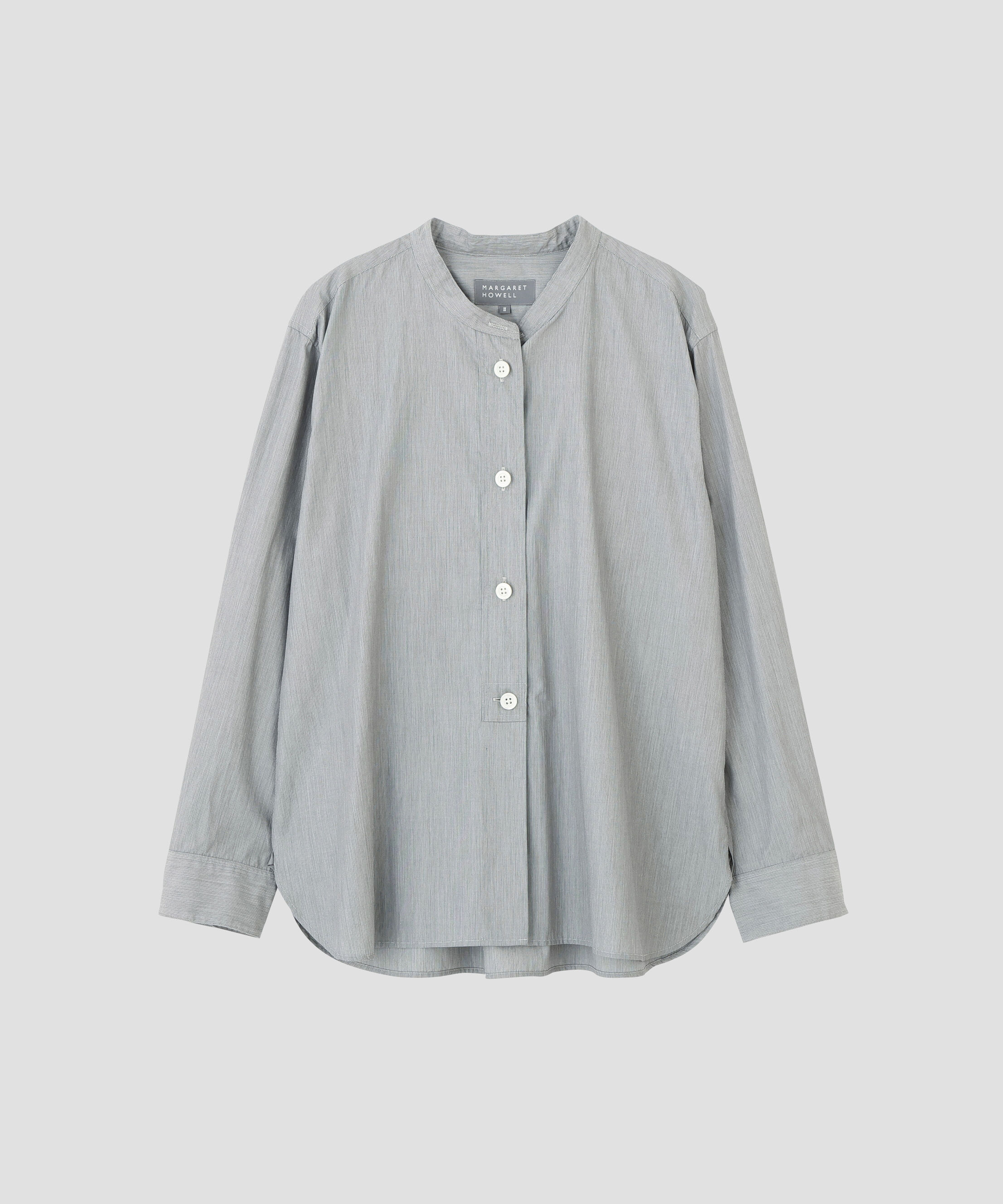  「COTTON HAIRLINE STRIPE SHIRT」|シャツ・ブラウス|