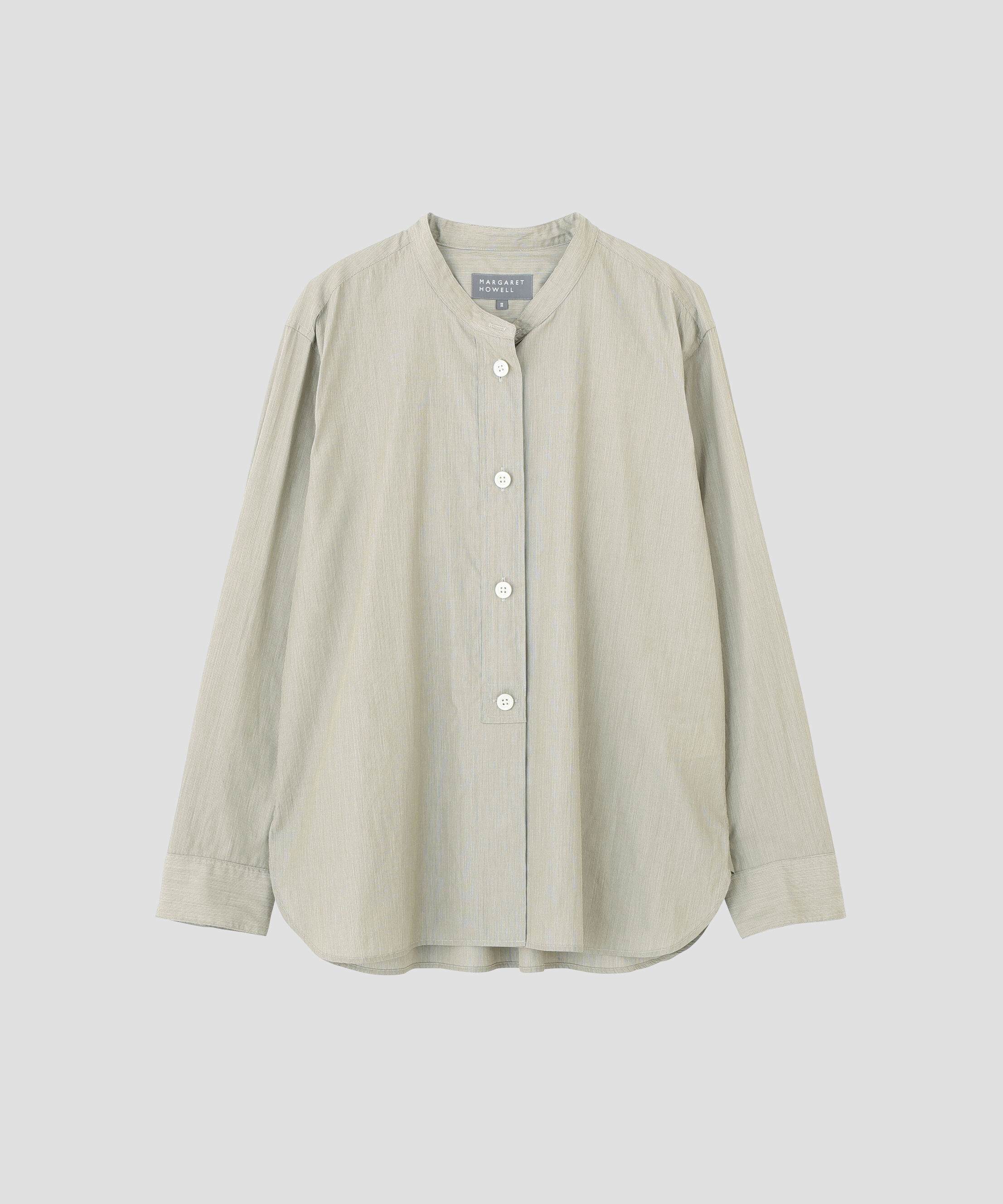  「COTTON HAIRLINE STRIPE SHIRT」|シャツ・ブラウス|