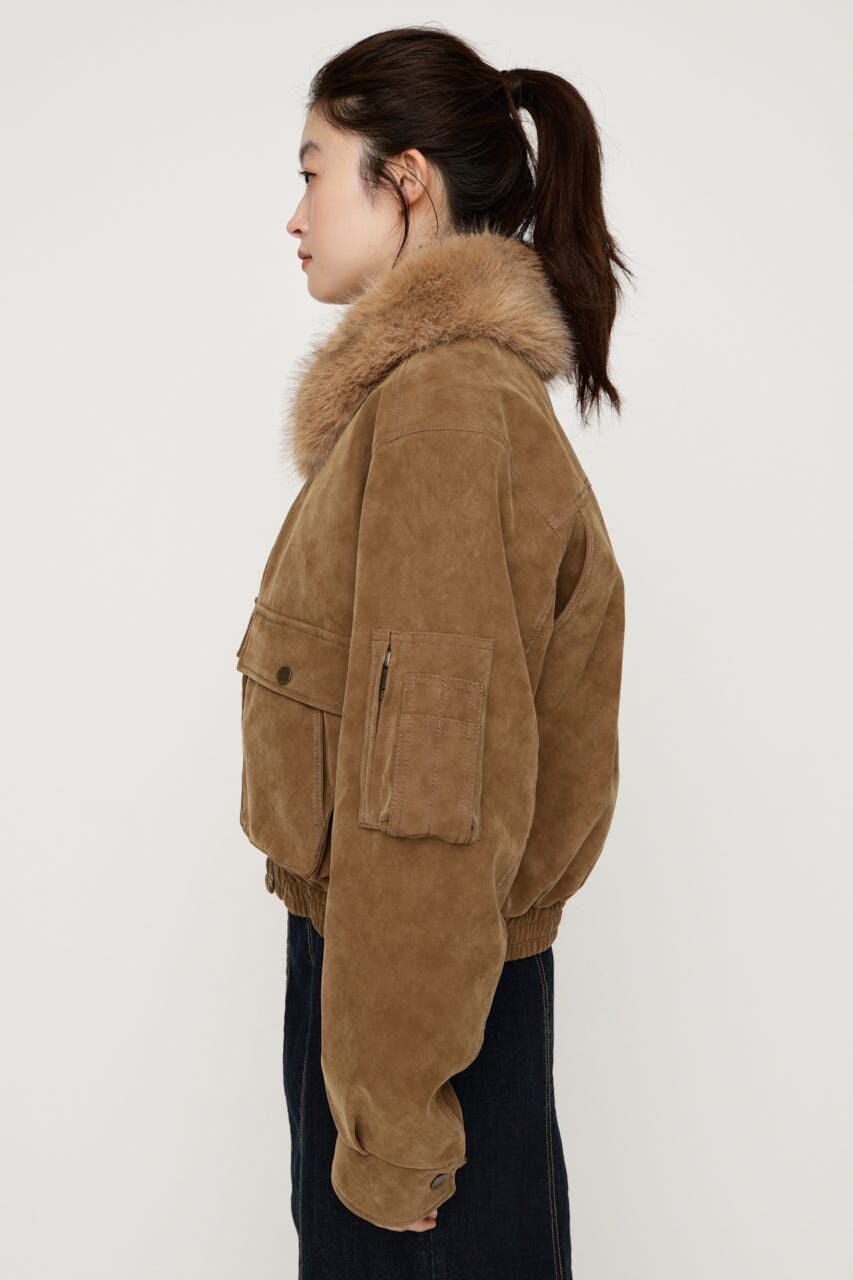 SLY「WASHED PUFFER SHORT ブルゾン」|ブルゾン・スタジャン|